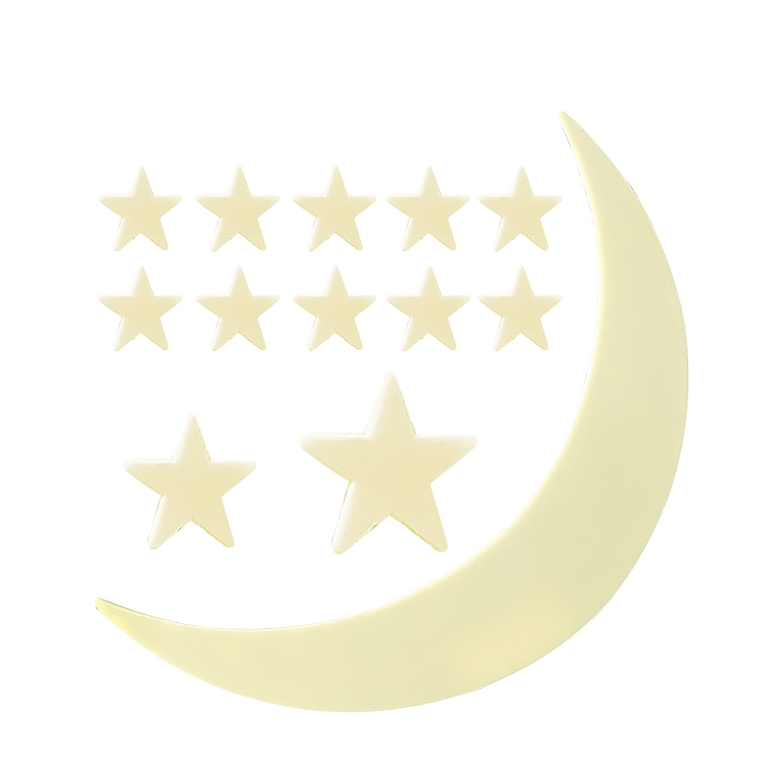 Glow In The Dark - Moon and Stars