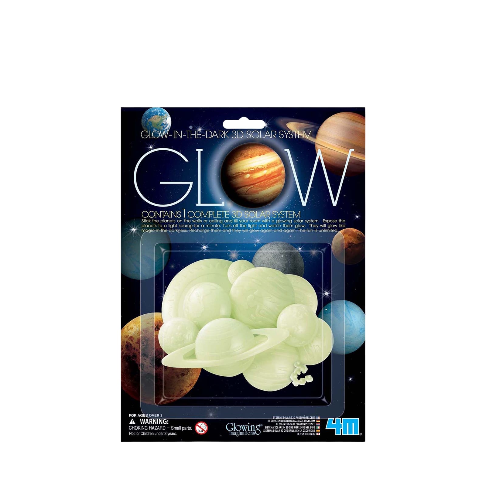 Glow In The Dark - 3D Solar System