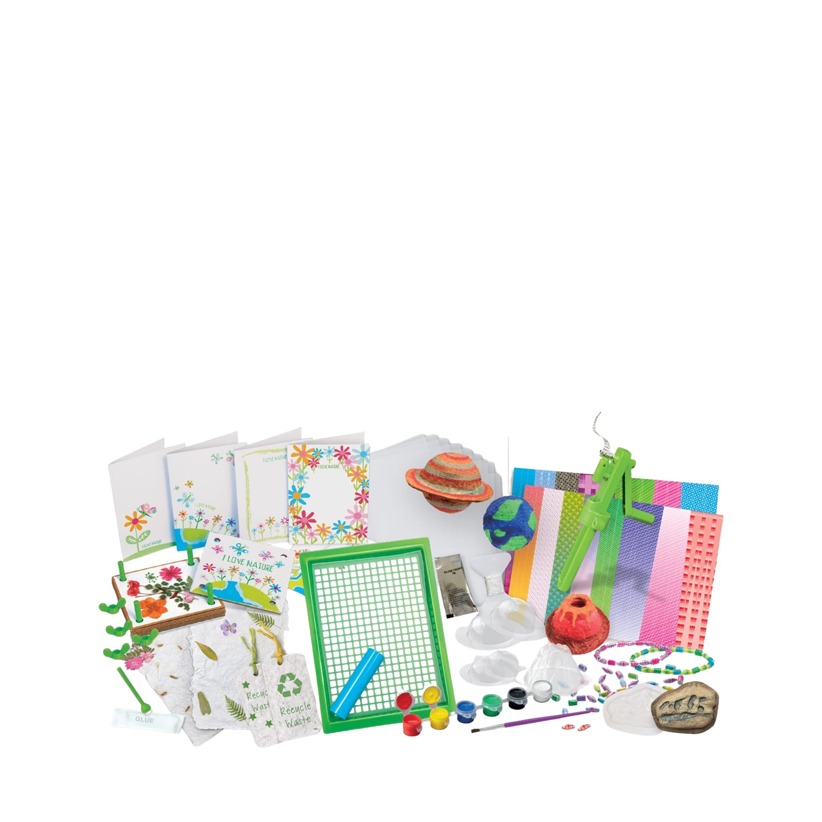 KidzLabs - Green Paper Craft