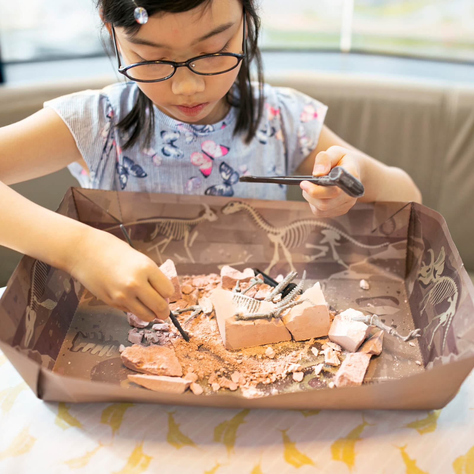 KidzLabs - Dig A Dinosaur Skeleton - Velociraptor