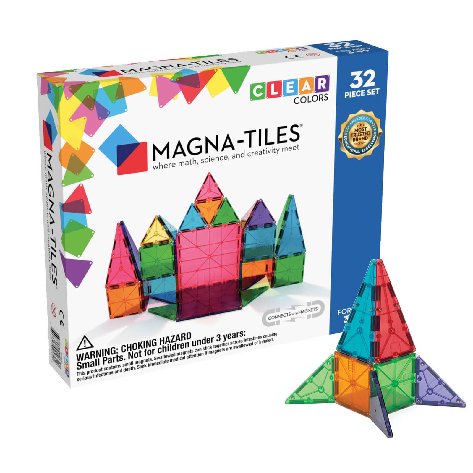 Clear Colours 32 Piece Set