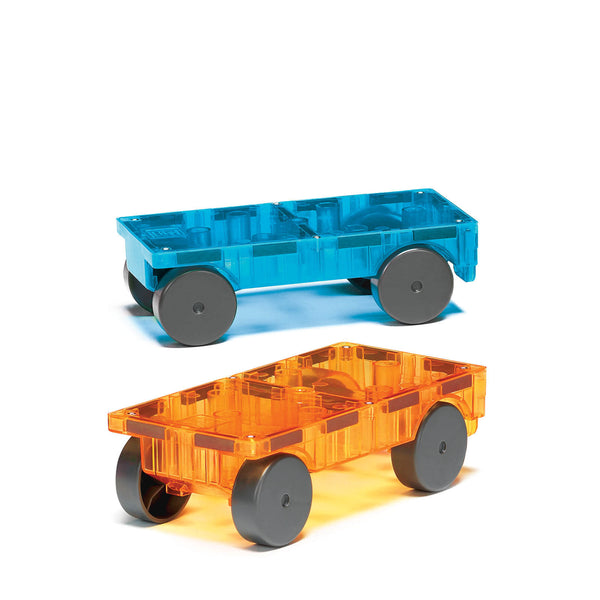 Blue and Orange Cars 2 Piece Set