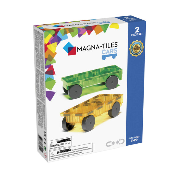 Magna Tiles Cars 2 Piece Expansion Set Small Kins