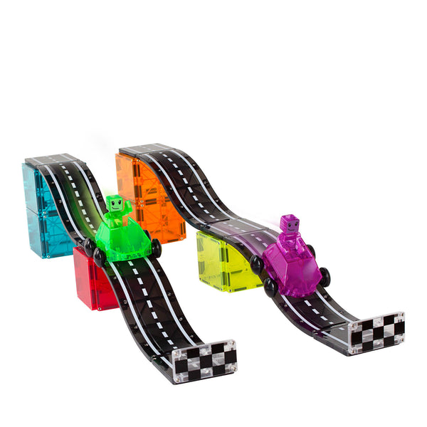 Downhill Duo - Roads and Cars 40 Piece Set