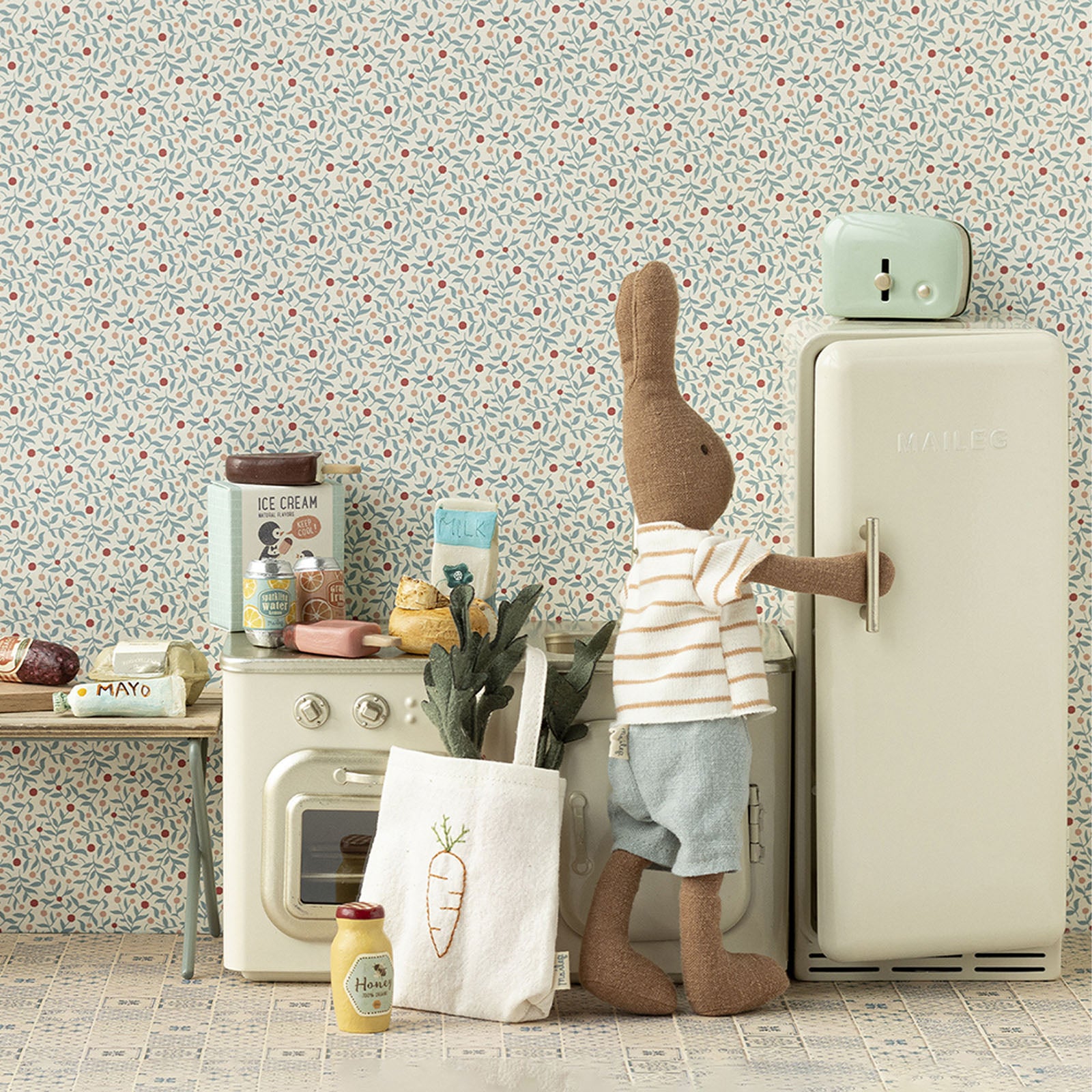 Miniature Fridge - Off White