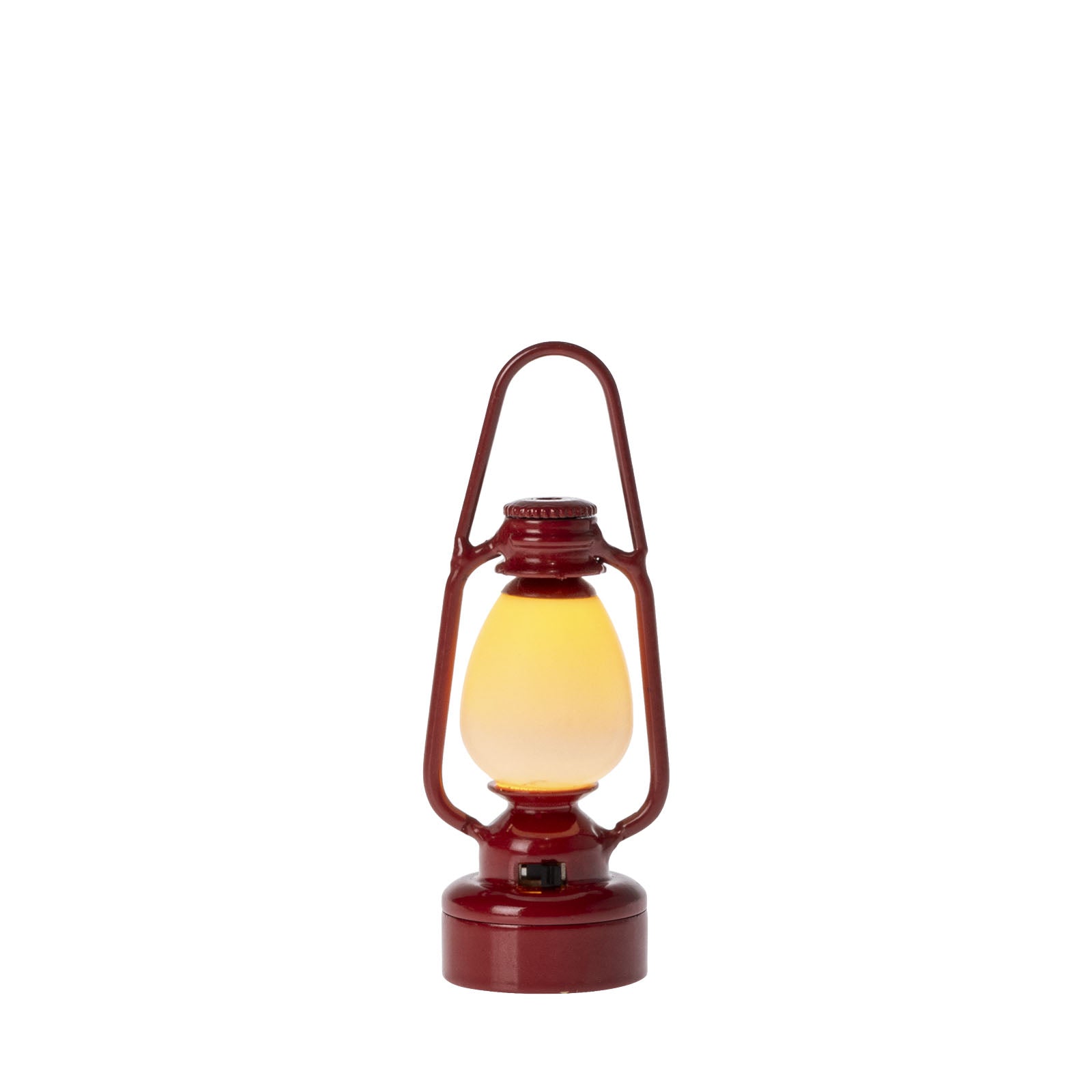 Vintage Lantern Mouse - Red