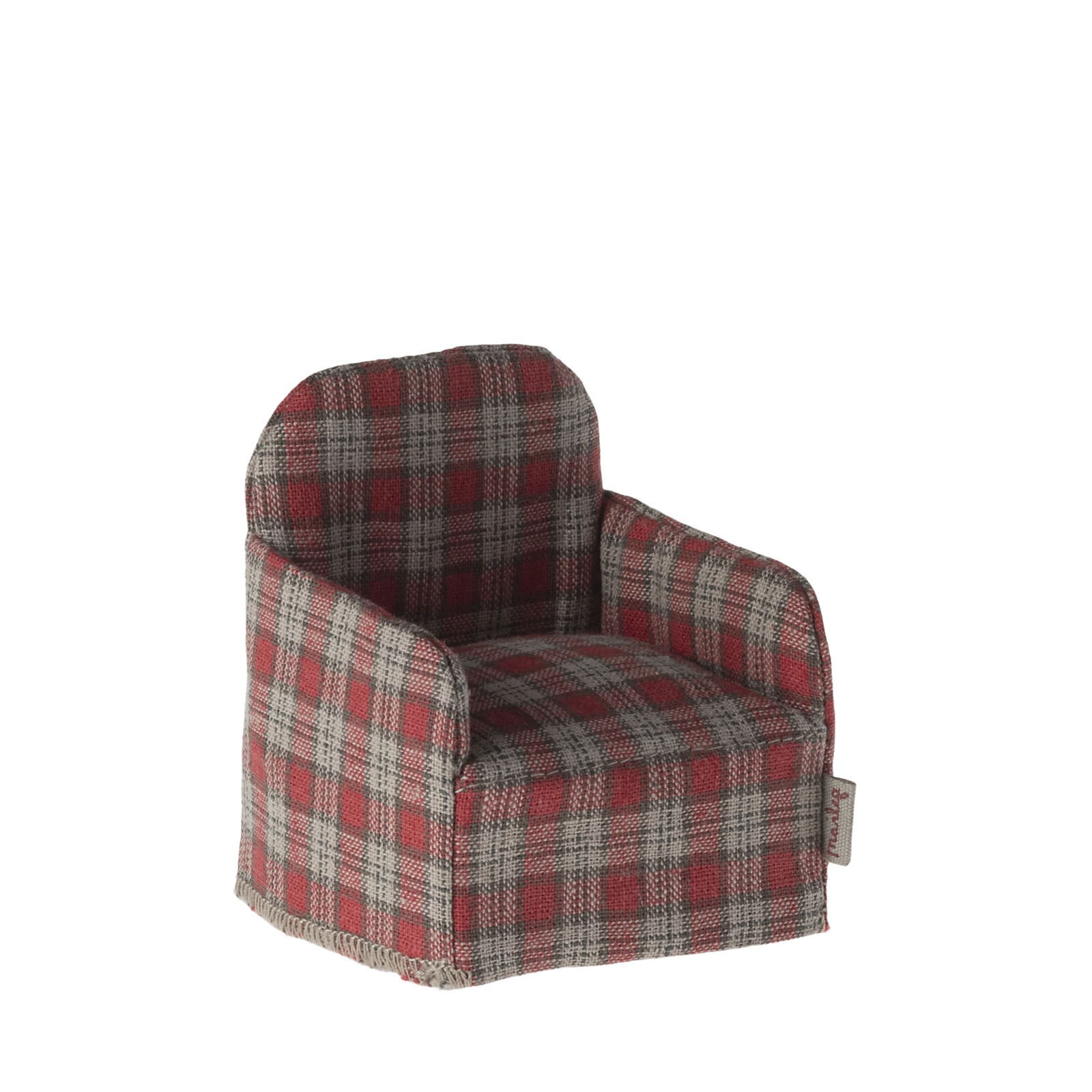 Chair Mouse - Red Checker