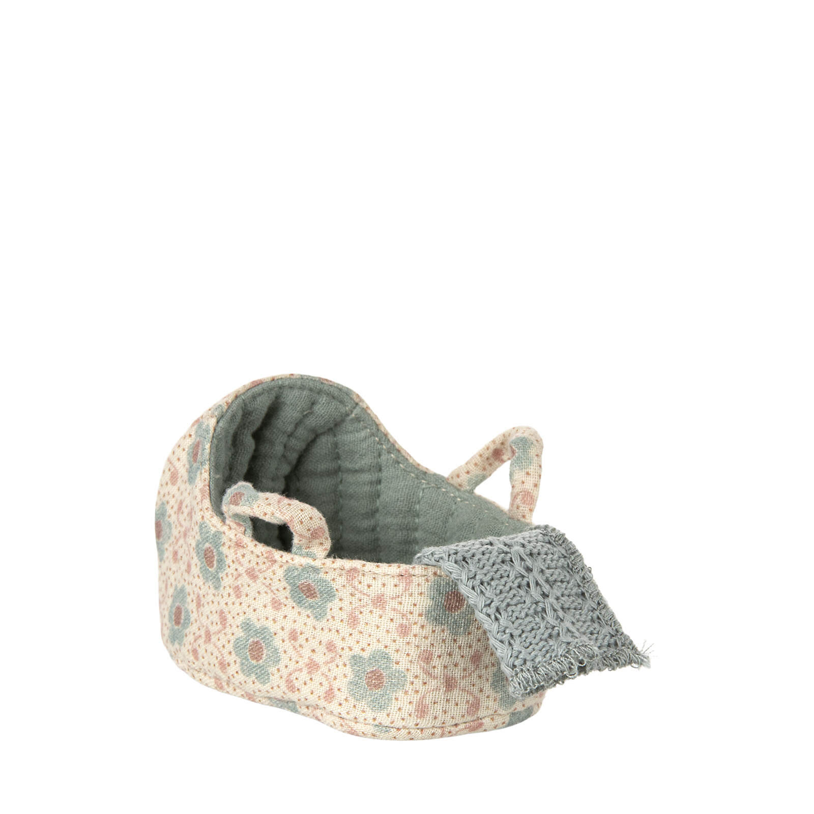 Carry Cot - Baby Mouse - Blue