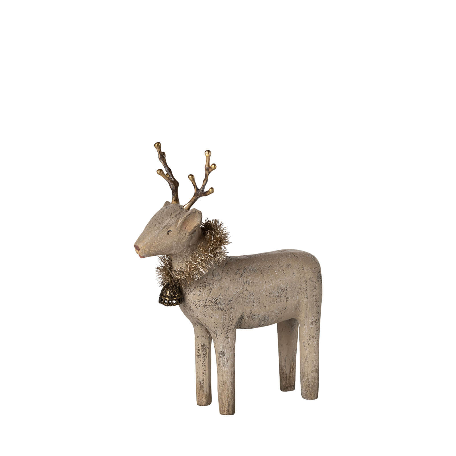 Wooden Reindeer - Small - Nature