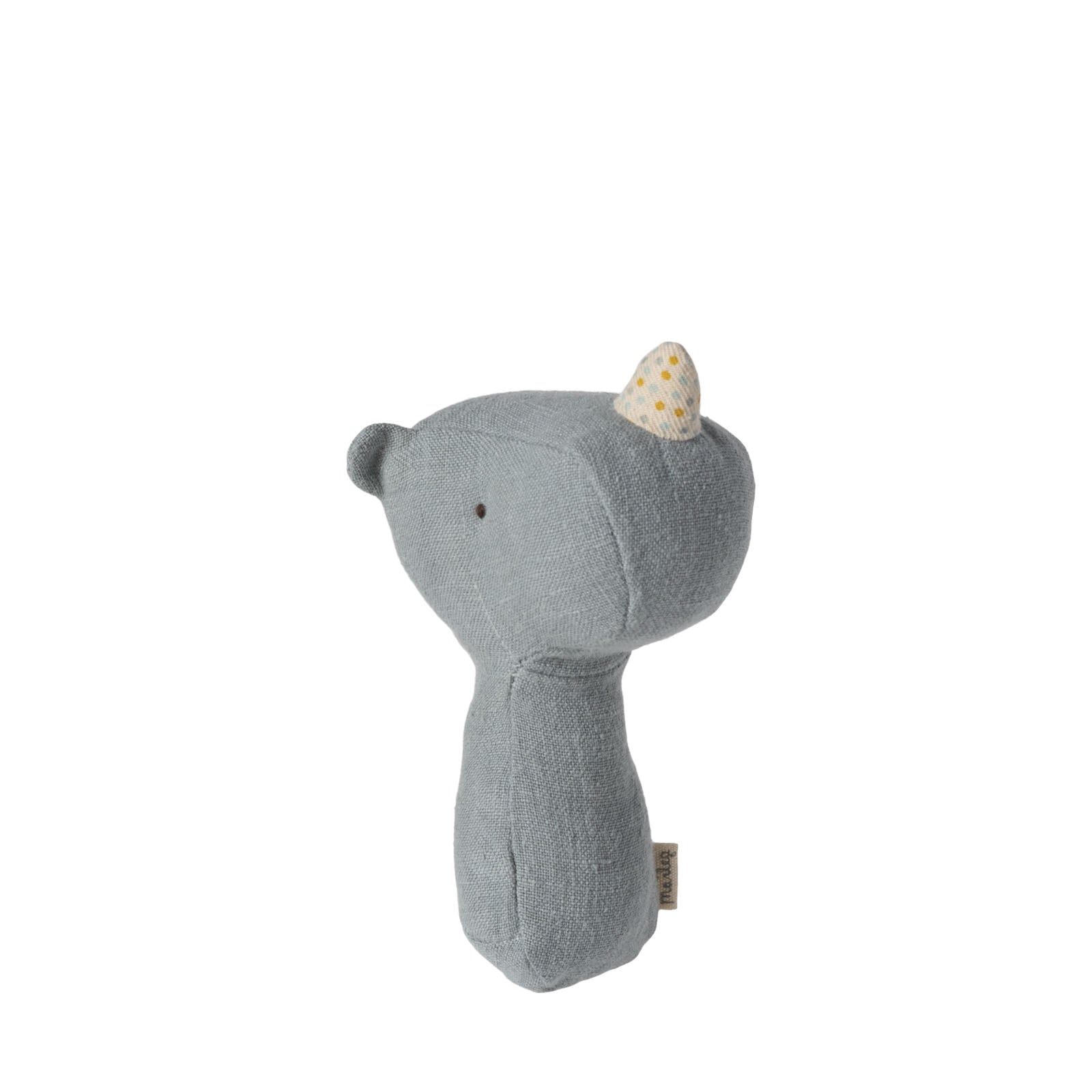 Lullaby Friends Rhino Rattle - Dusty Blue