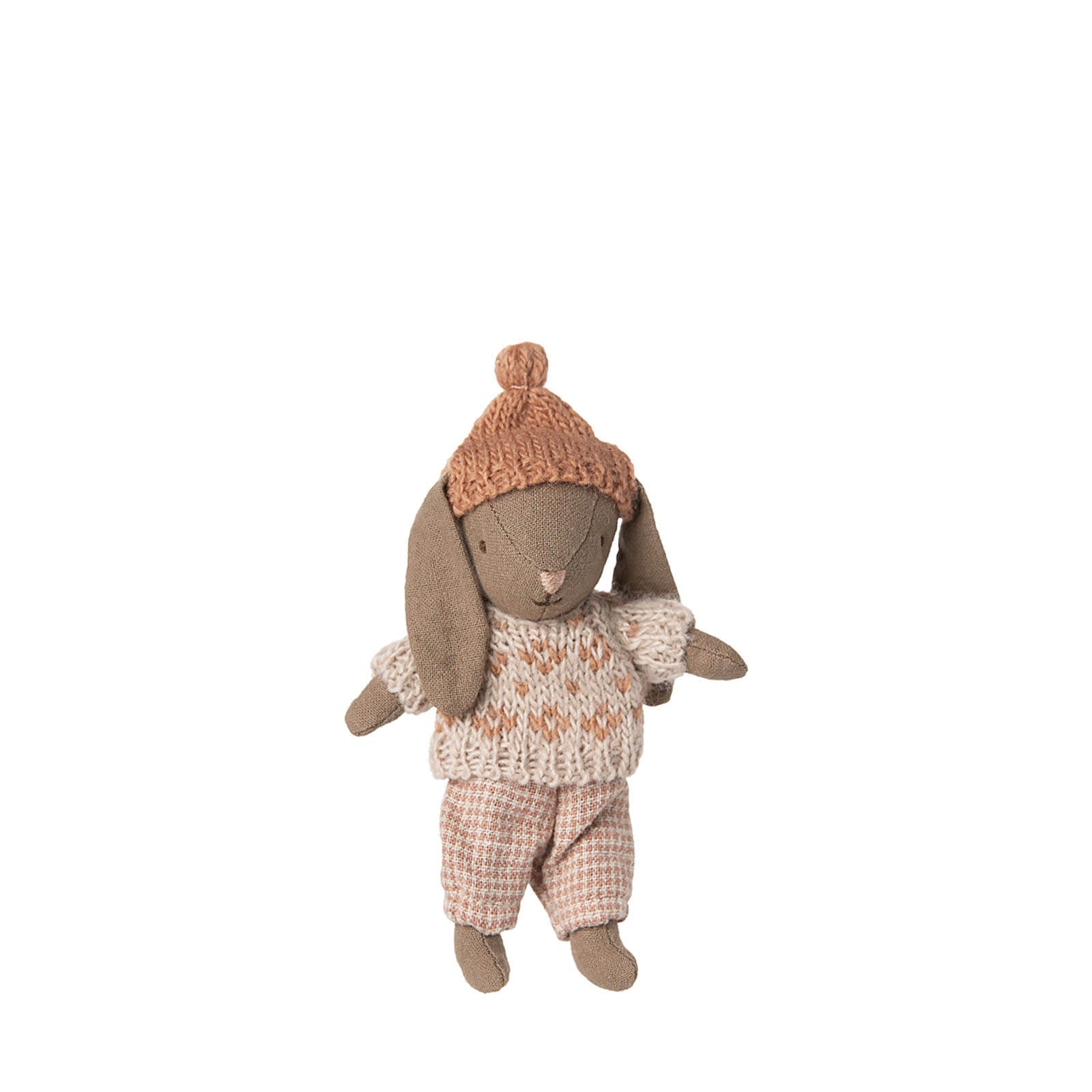 Winter Bunny - Micro - Brown Rose