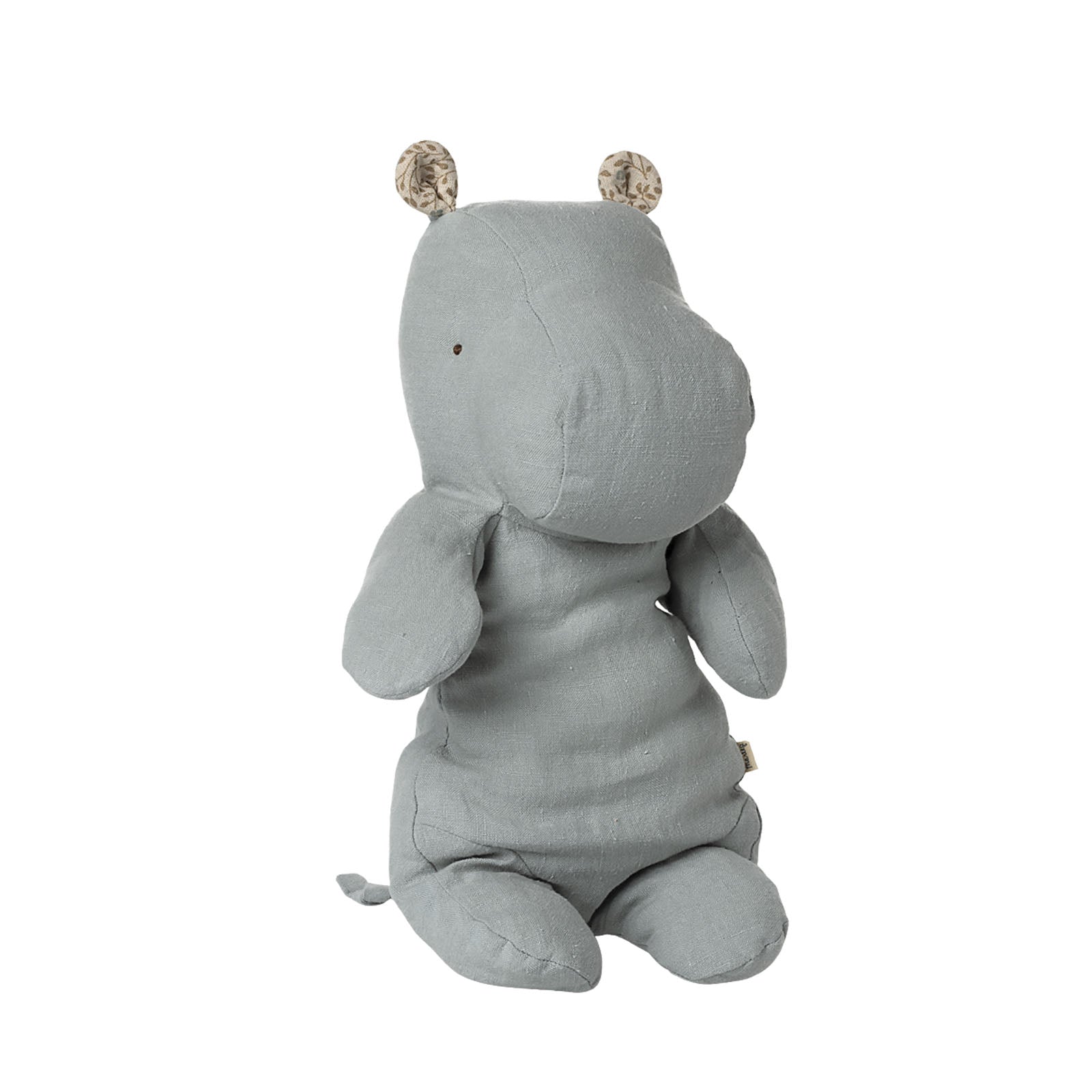 Safari Friends Hippo - Medium - Blue Grey