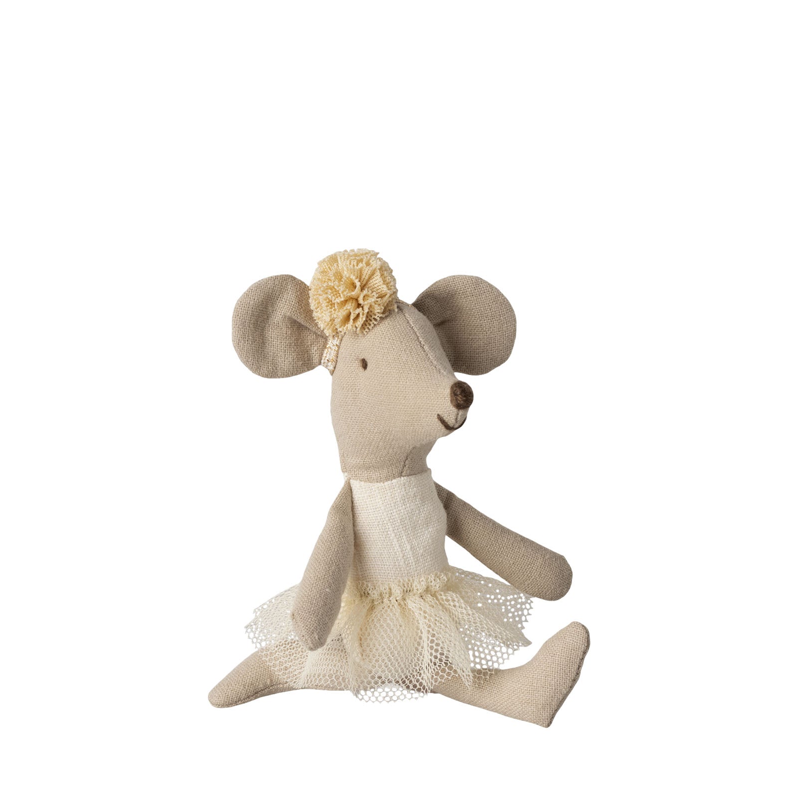 Ballerina Mouse Little Sister - Off White