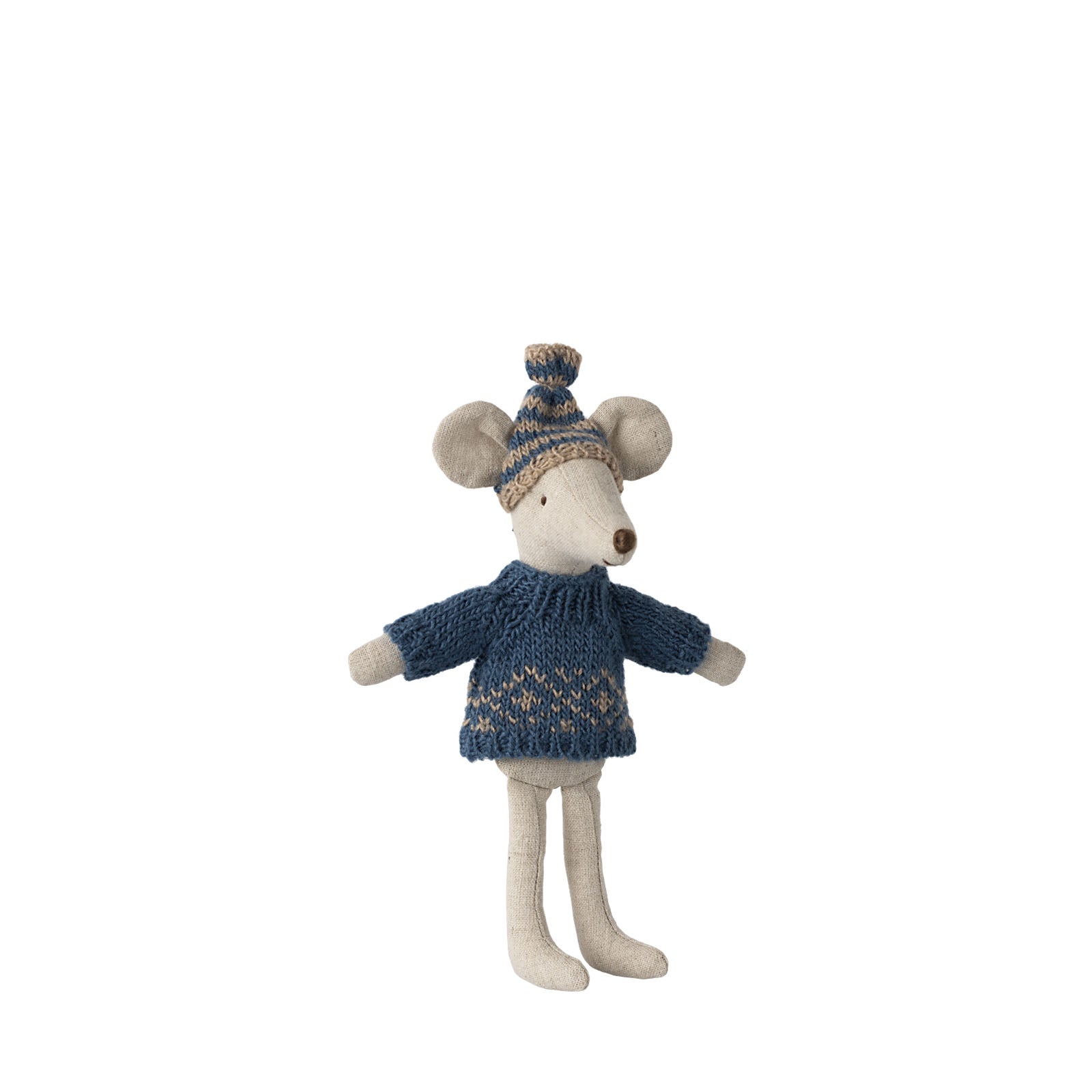 Knitted Sweater and Hat - Size Dad Mouse