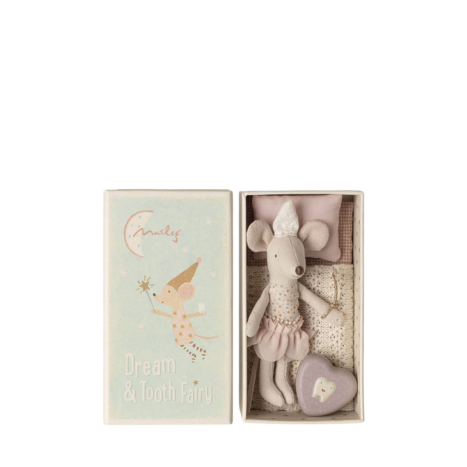 Tooth Fairy Mouse - Little Sister In Matchbox