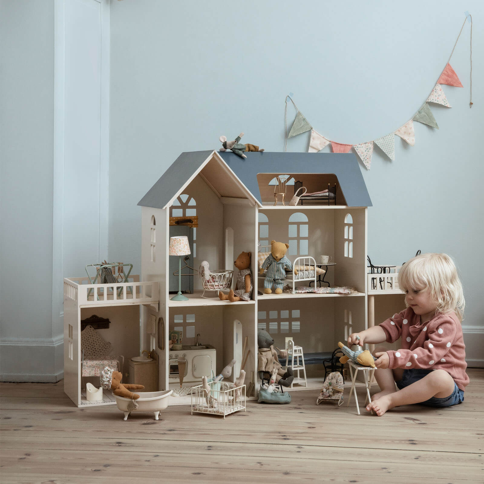 Miniature toy houses on sale