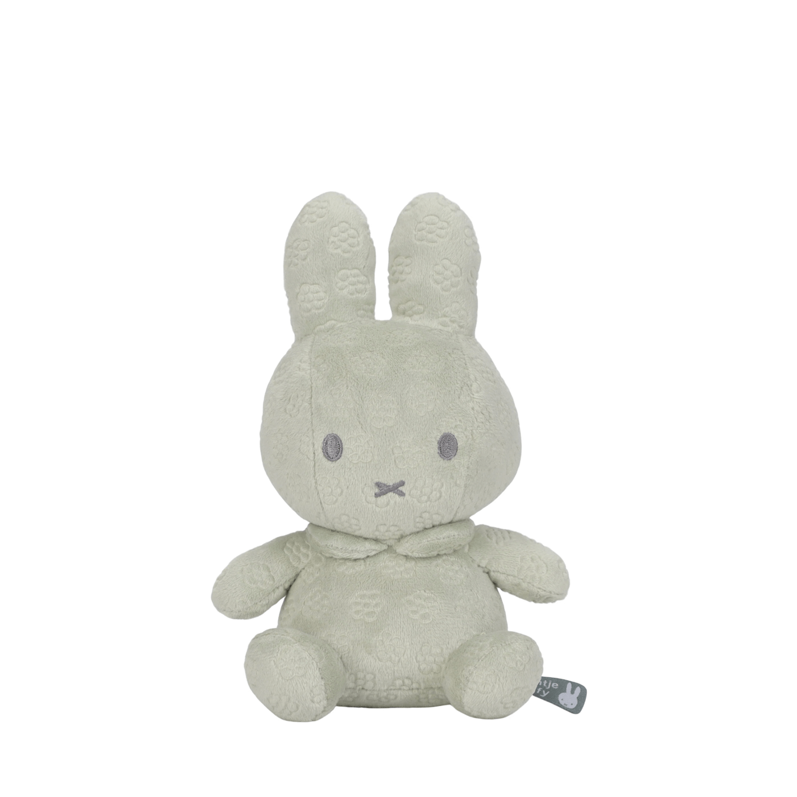 Miffy Cuddle Toy 20cm - Green Flower