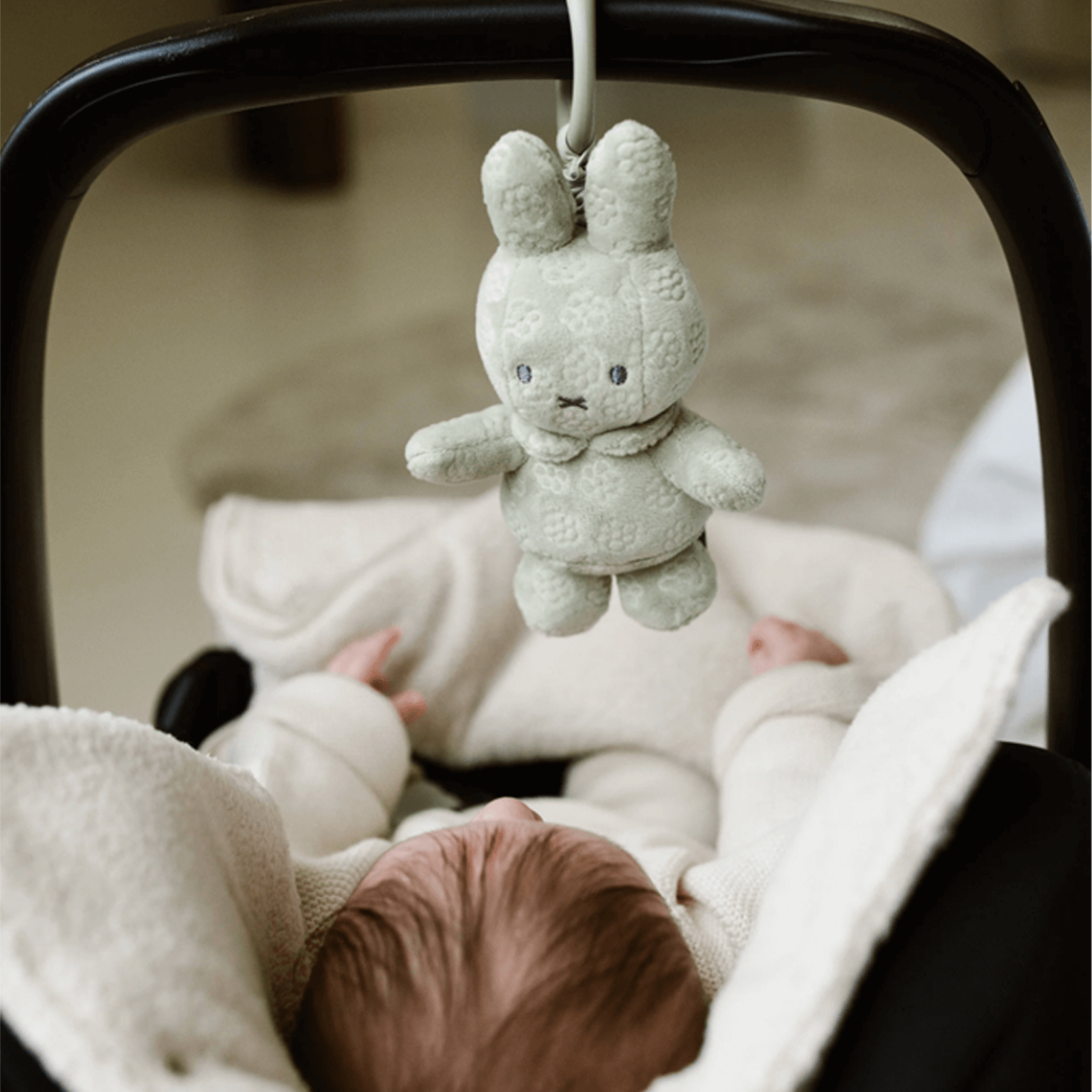 Miffy Hanging Toy - Green Flower