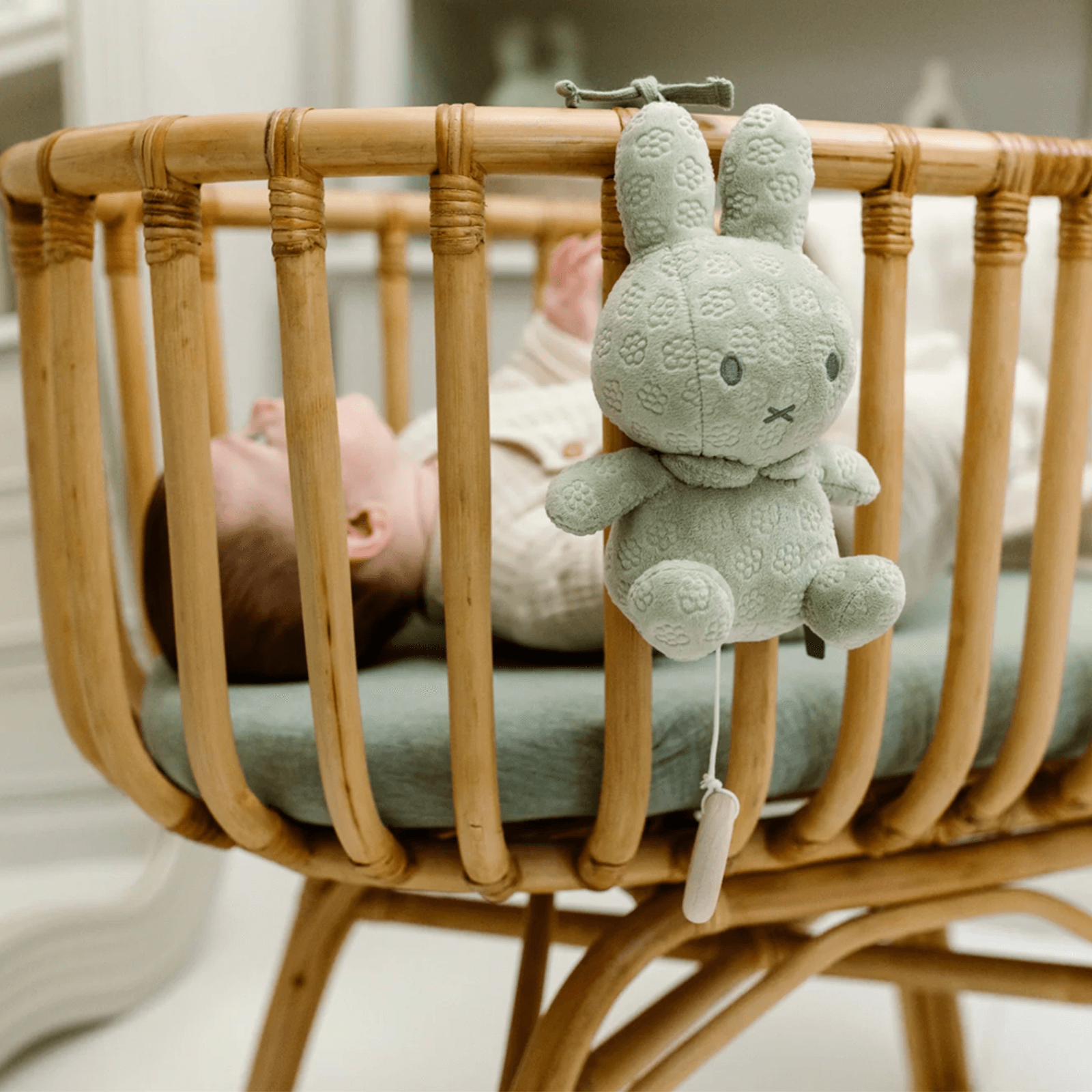 Miffy Music Box - Green Flower