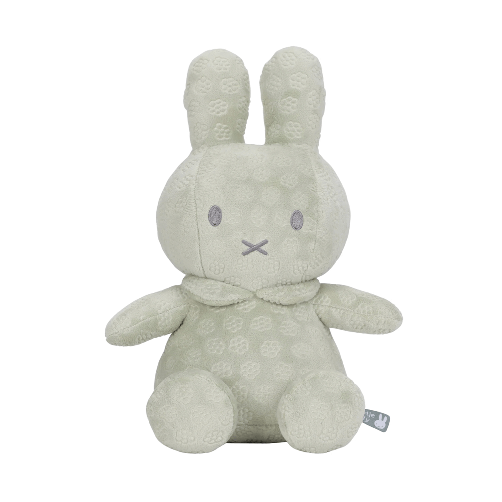 Miffy Cuddle Toy 30cm - Green Flower