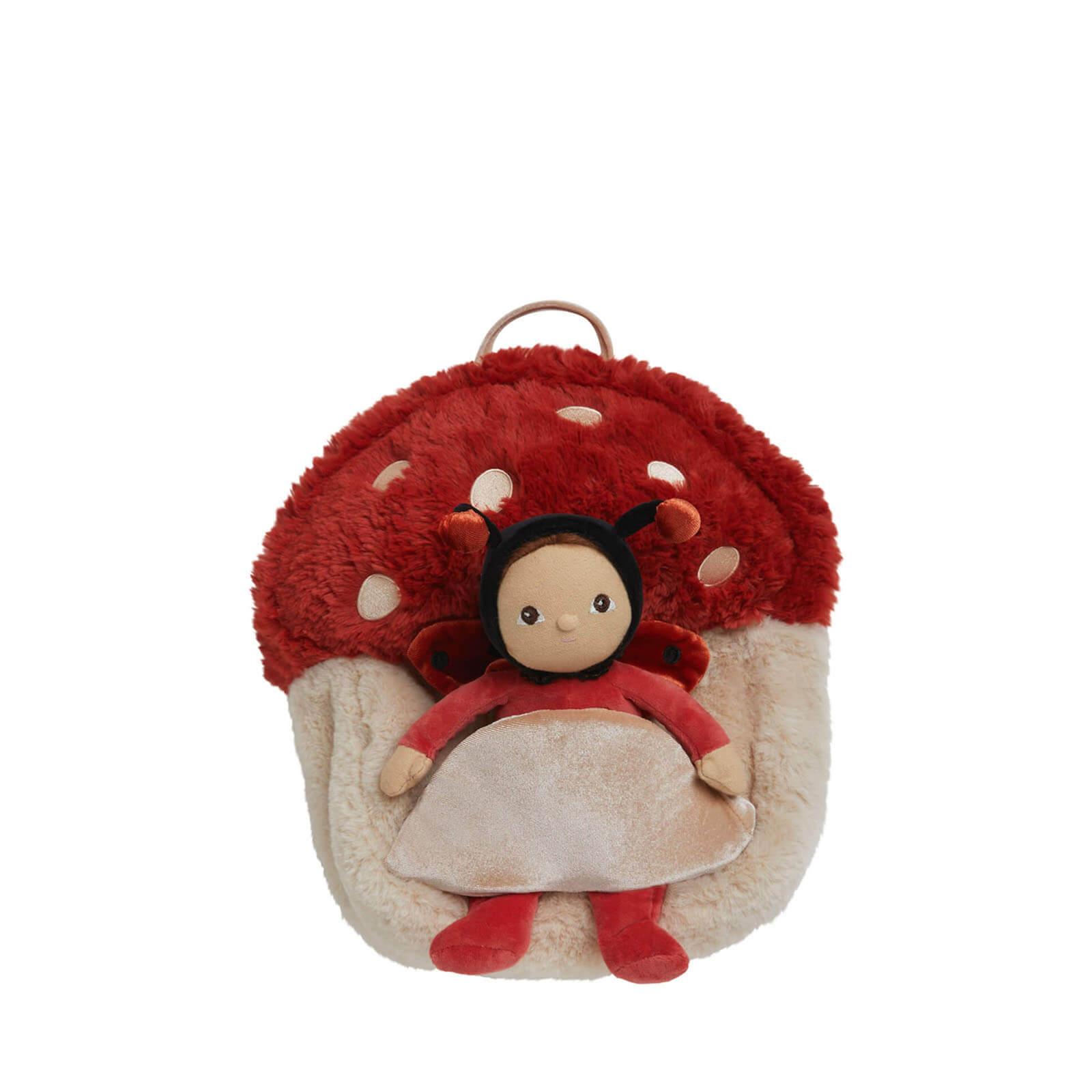 Hopalong Mushroom Backpack - Red