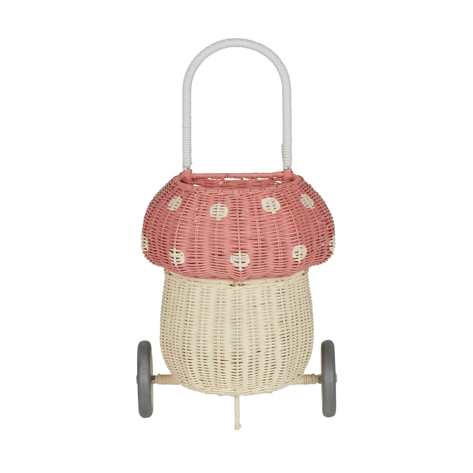 Rattan Mushroom Luggy - Musk