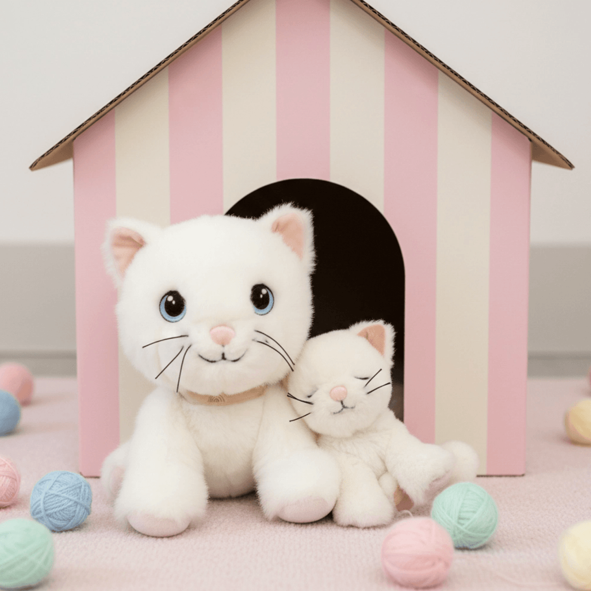 Binky Kitten - Kiki White