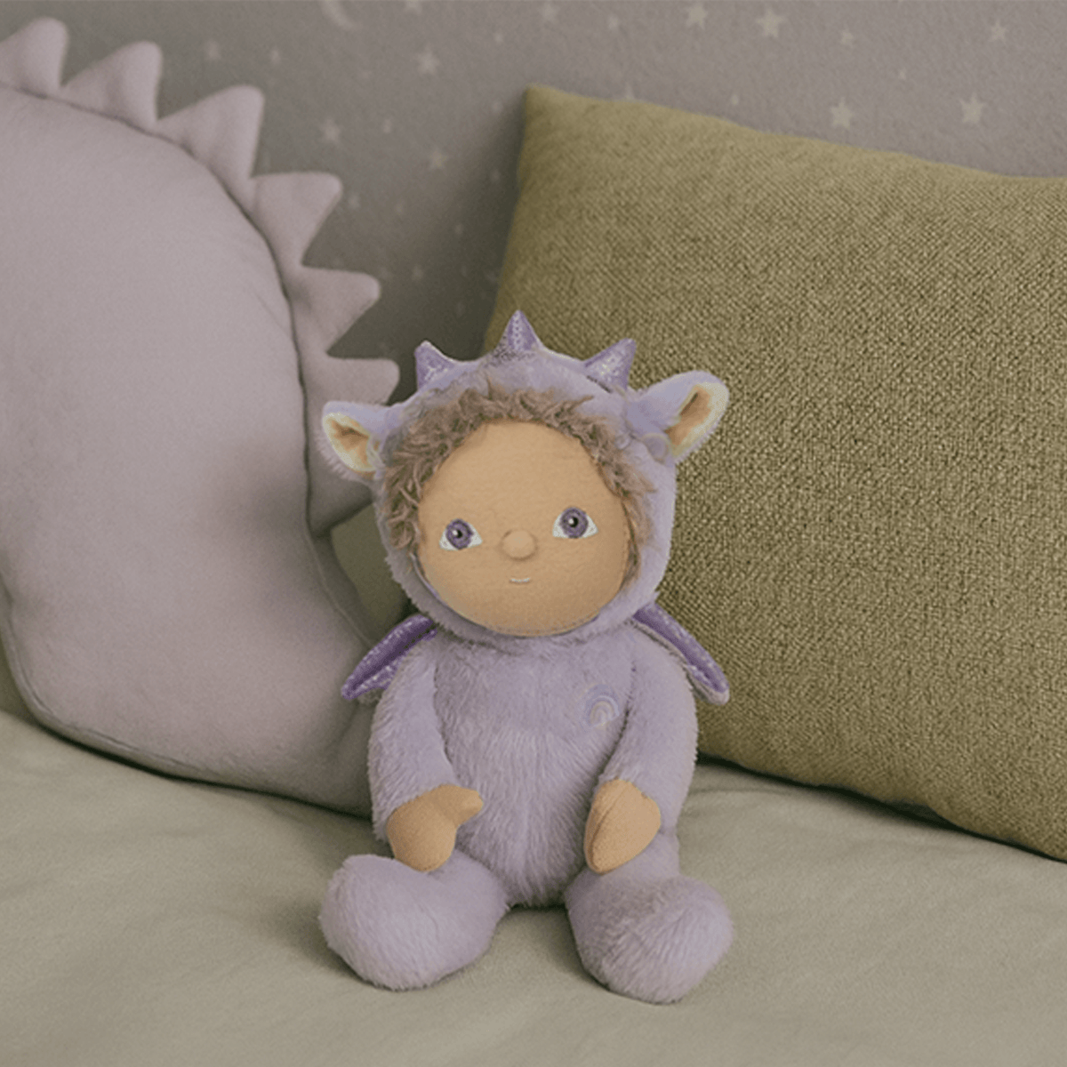 Dinky Dinkum Doll - Duffy Dragon Lavender