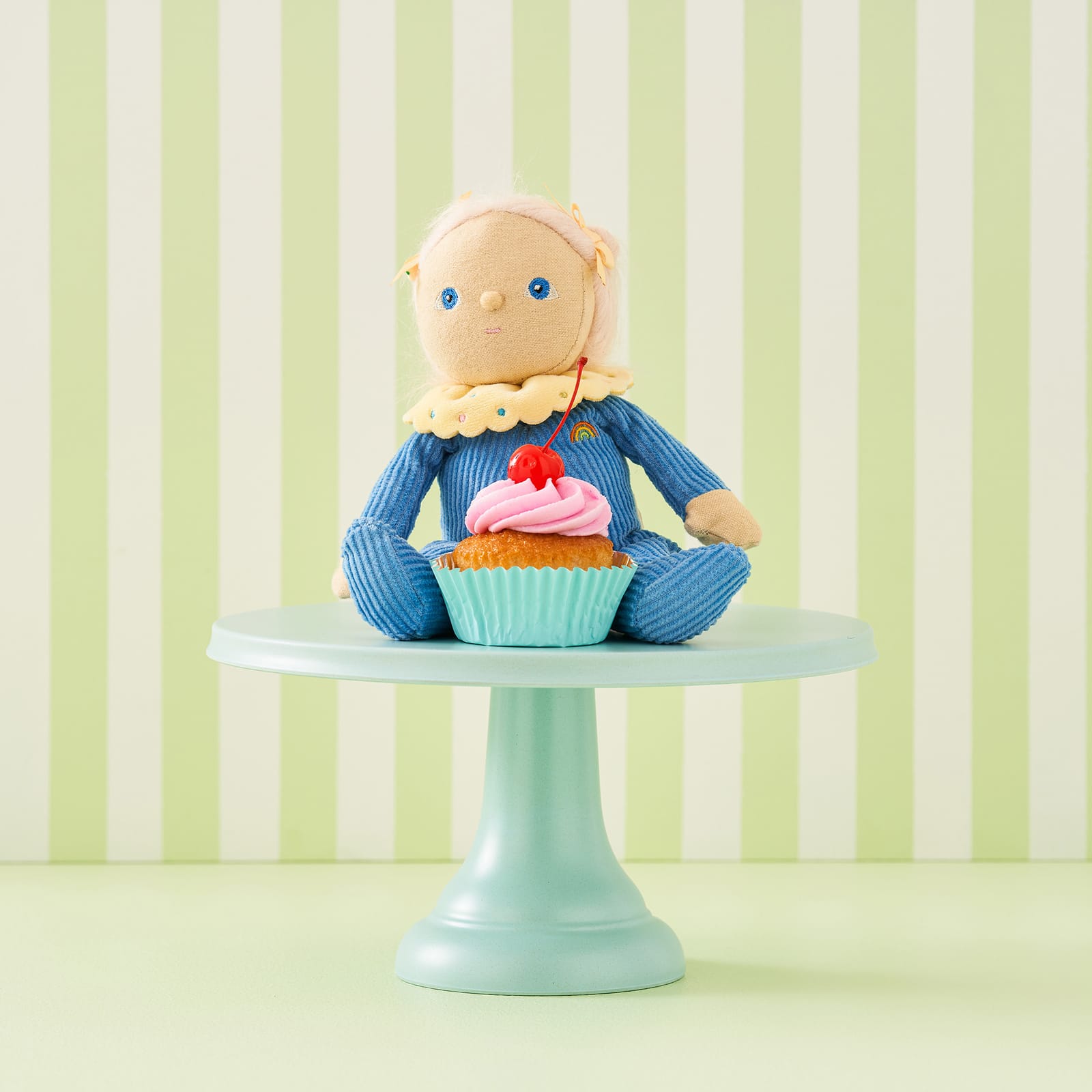 Dinky Dinkum Doll - Bonnie Buttercream Turquoise