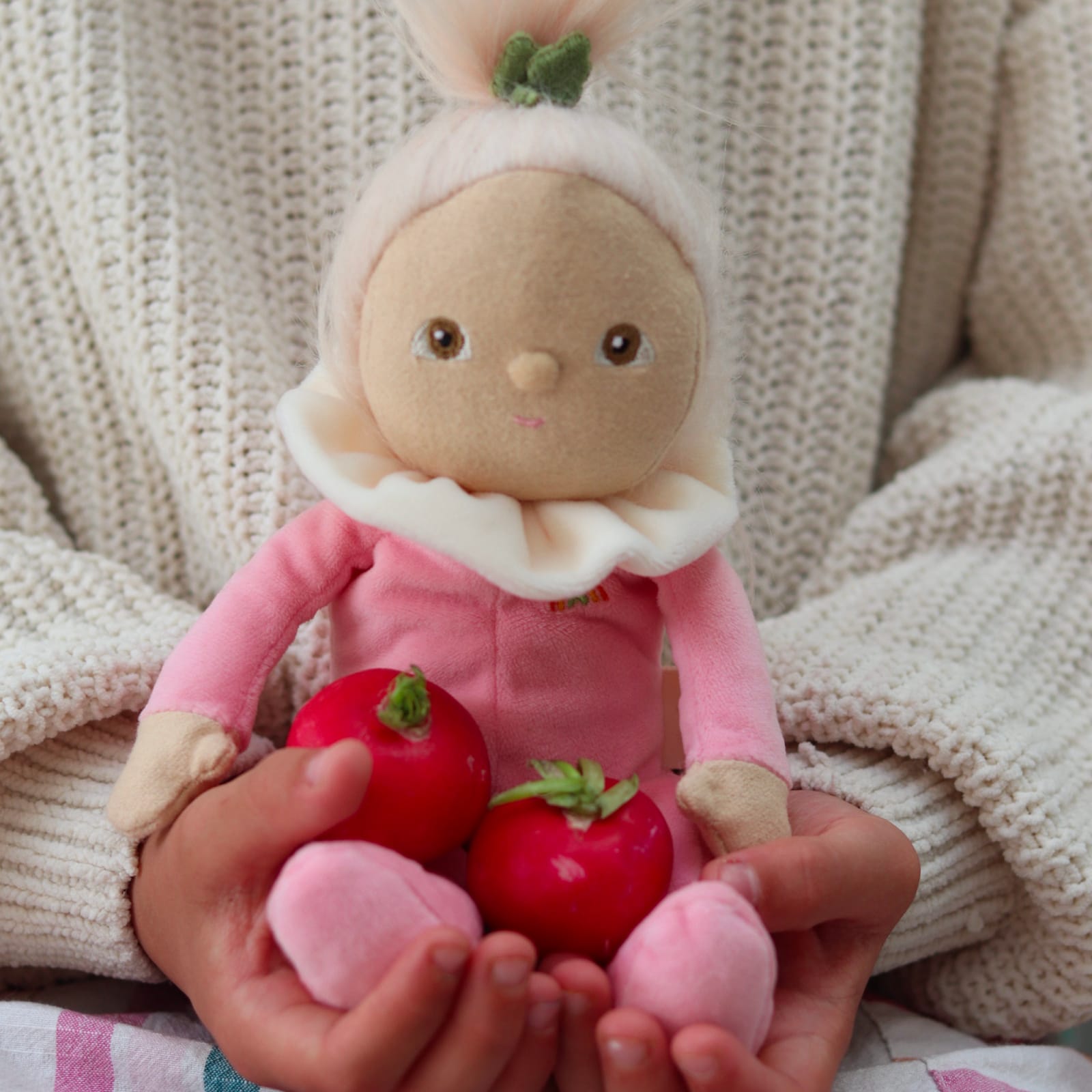 Dinky Dinkum Doll - Roxy Radish Pink