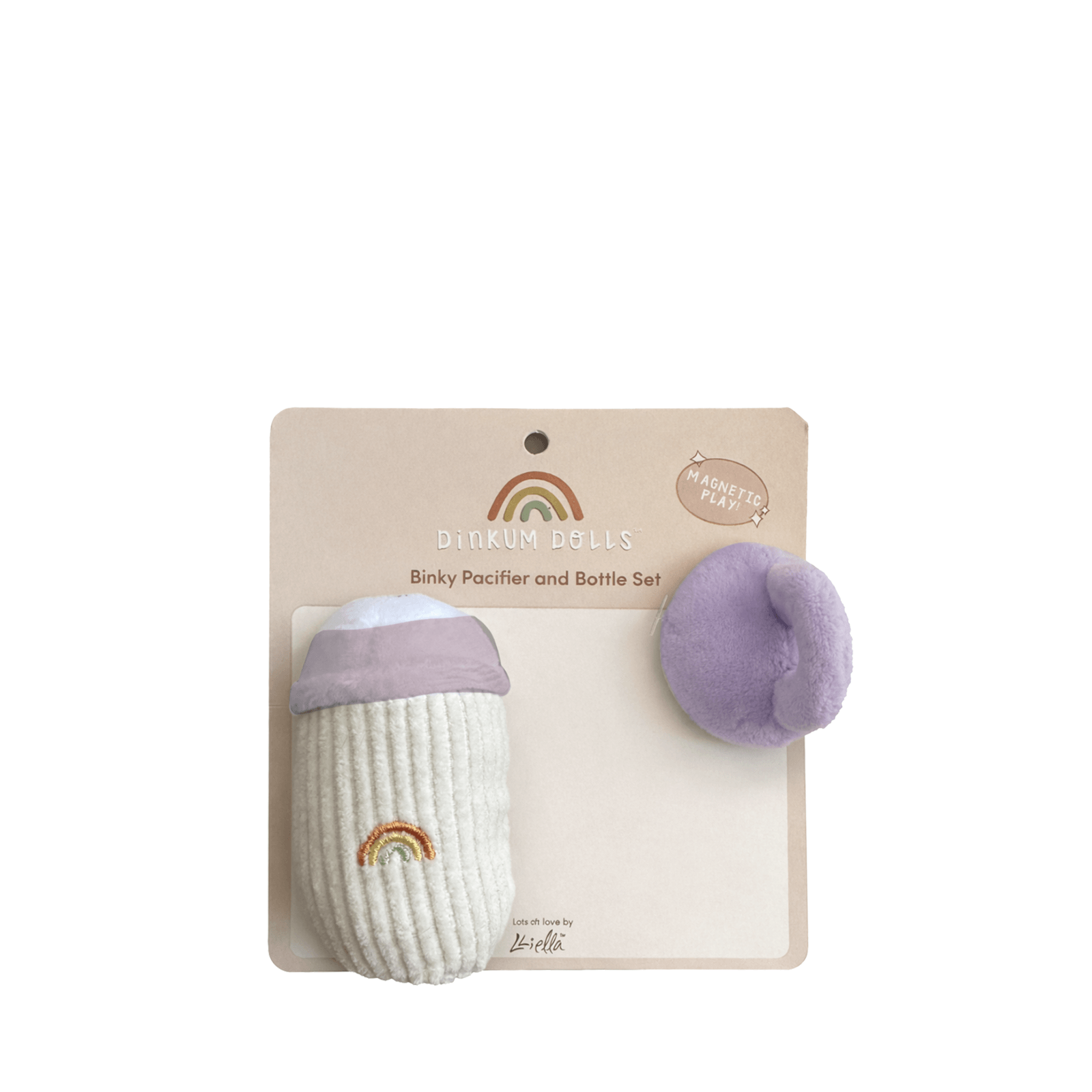 Magnetic Bottle and Pacifier Set