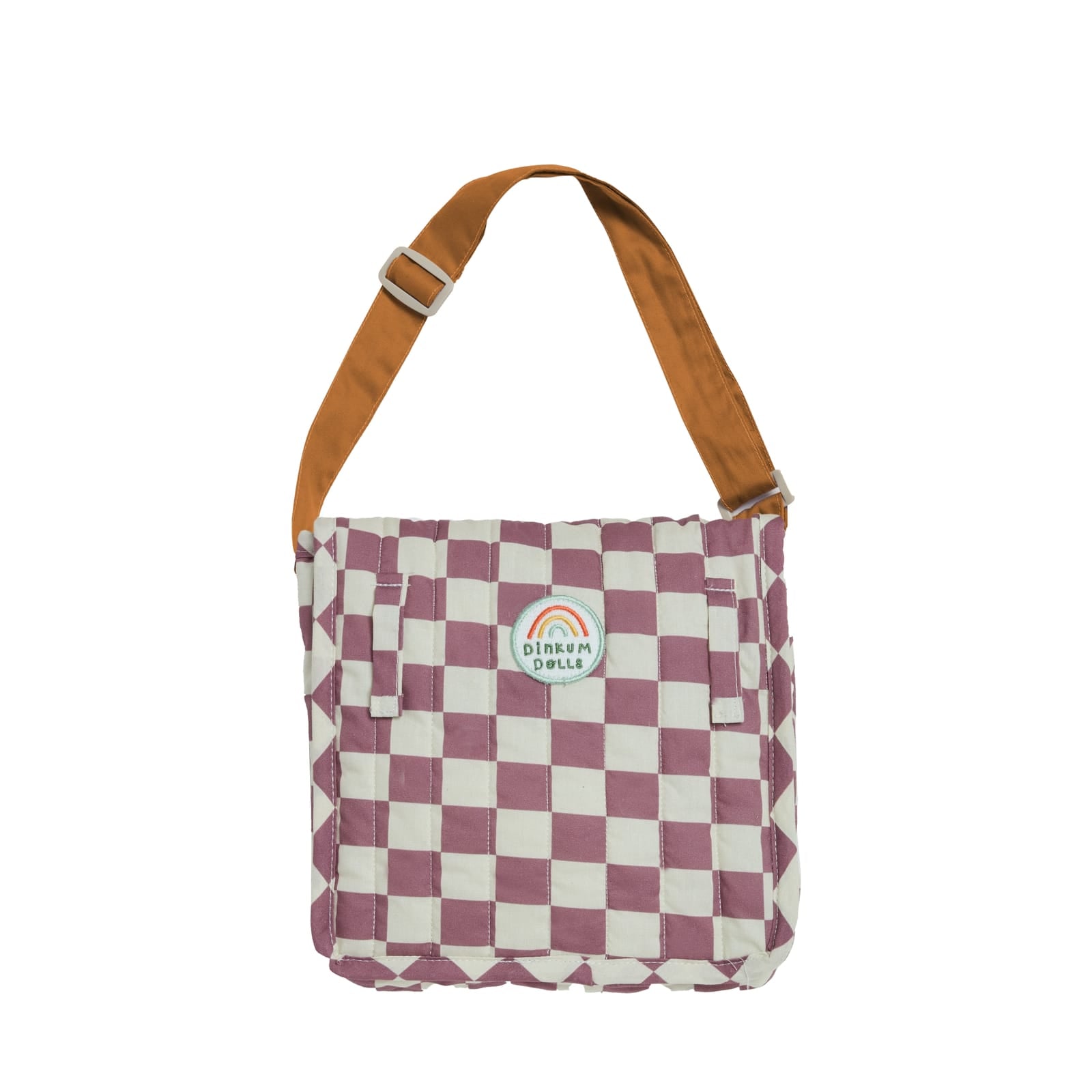 Carrie Convertible Changing Set - Plum Check