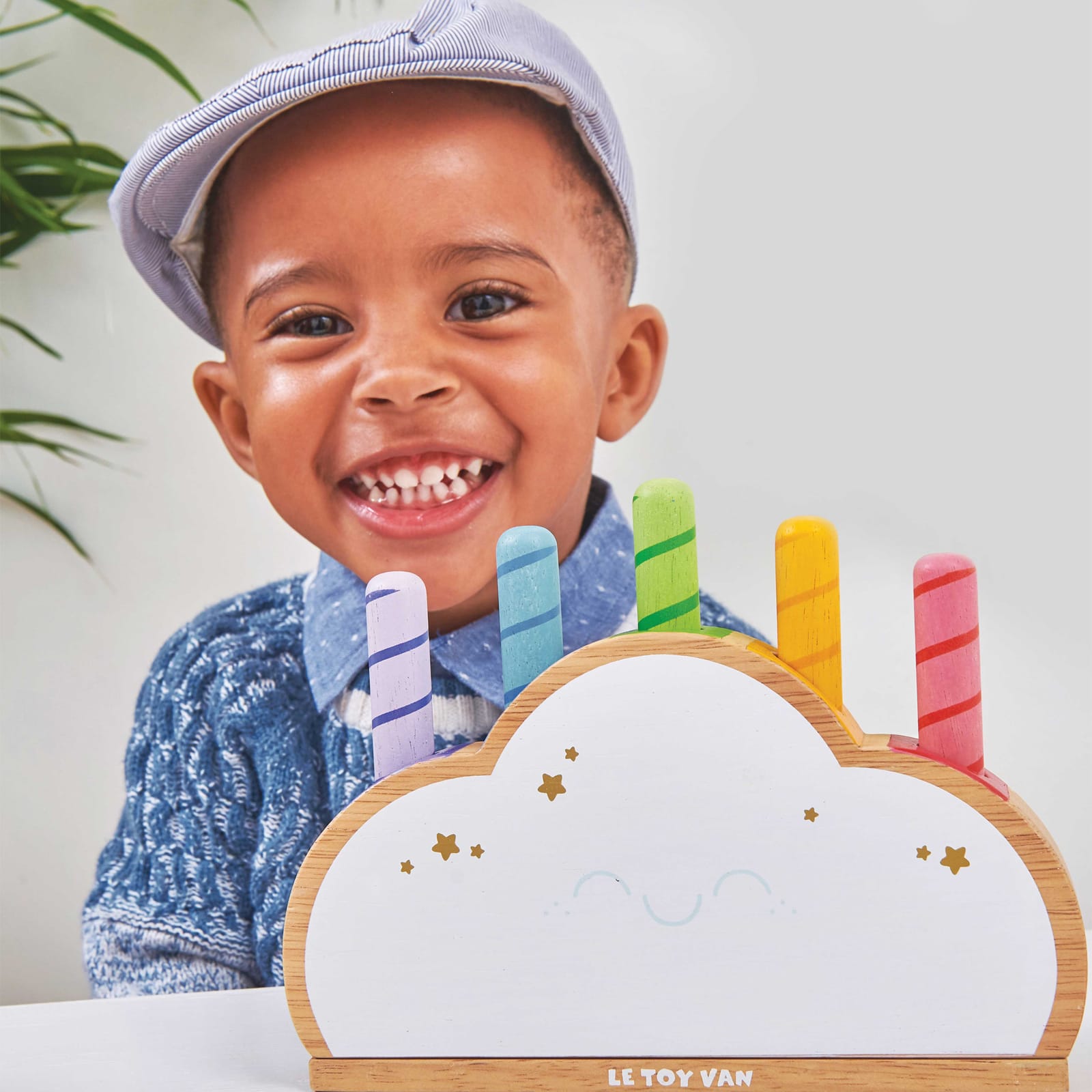 Rainbow Cloud Pop Up Toy