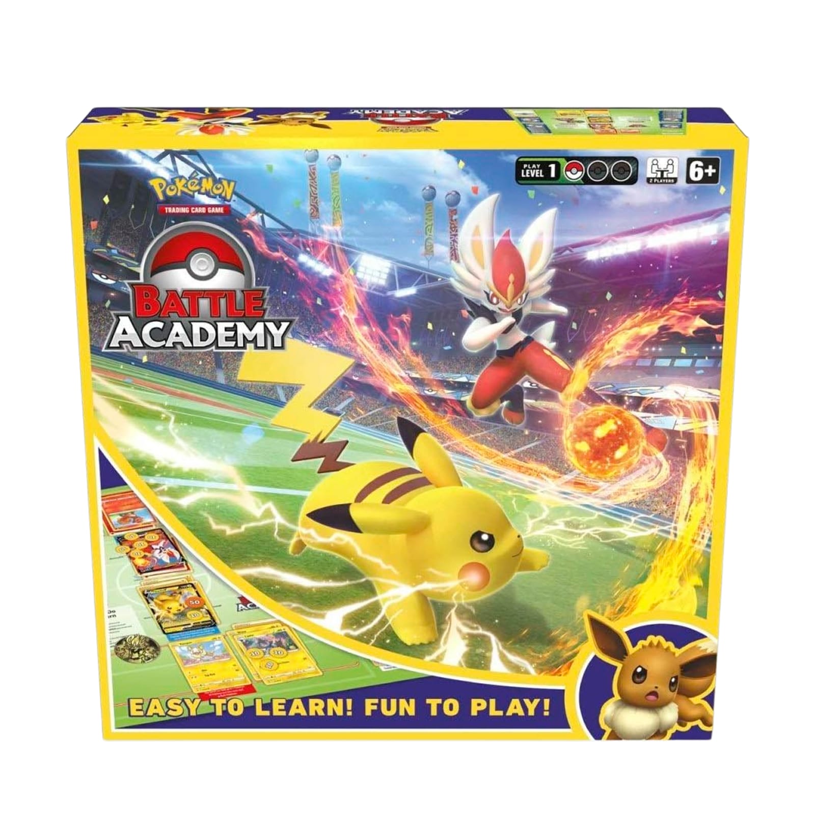 Battle Academy - Cinderace V - Pikachu V - Eevee V