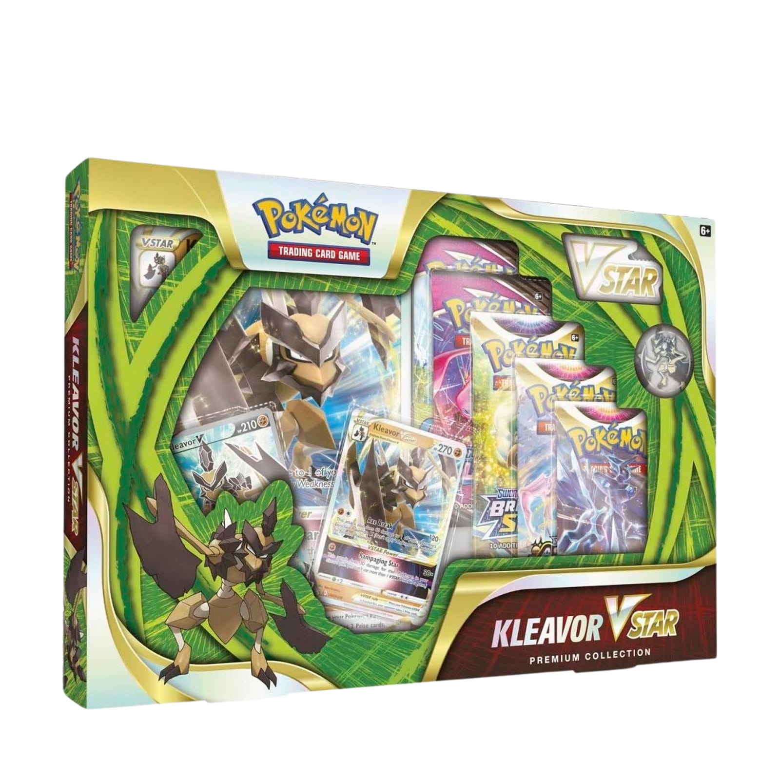 Kleavor VSTAR Premium Collection - 3 Foil Cards & 5 Booster Packs