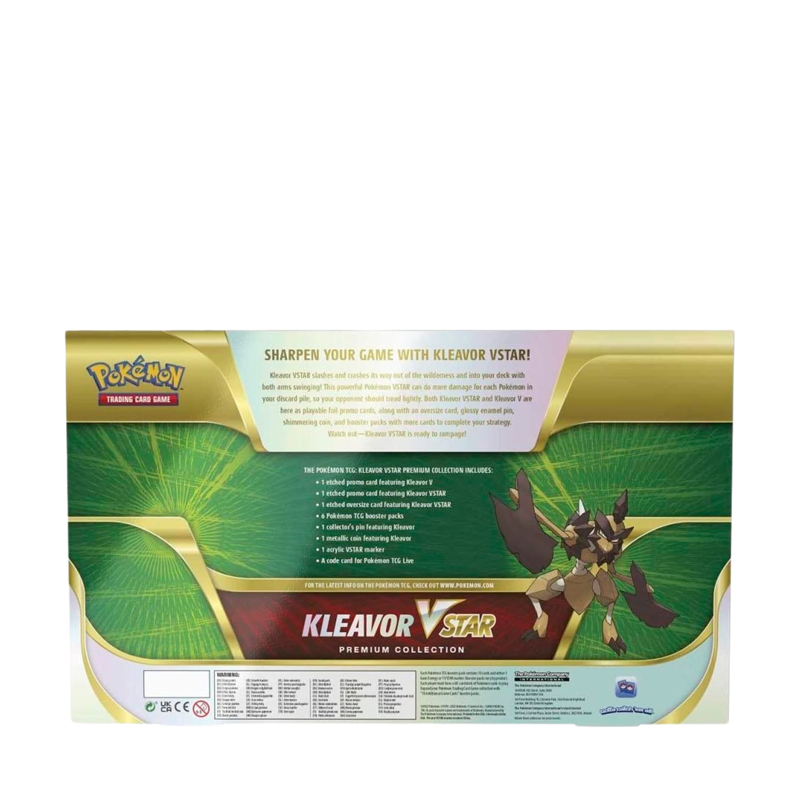 Kleavor VSTAR Premium Collection - 3 Foil Cards & 5 Booster Packs