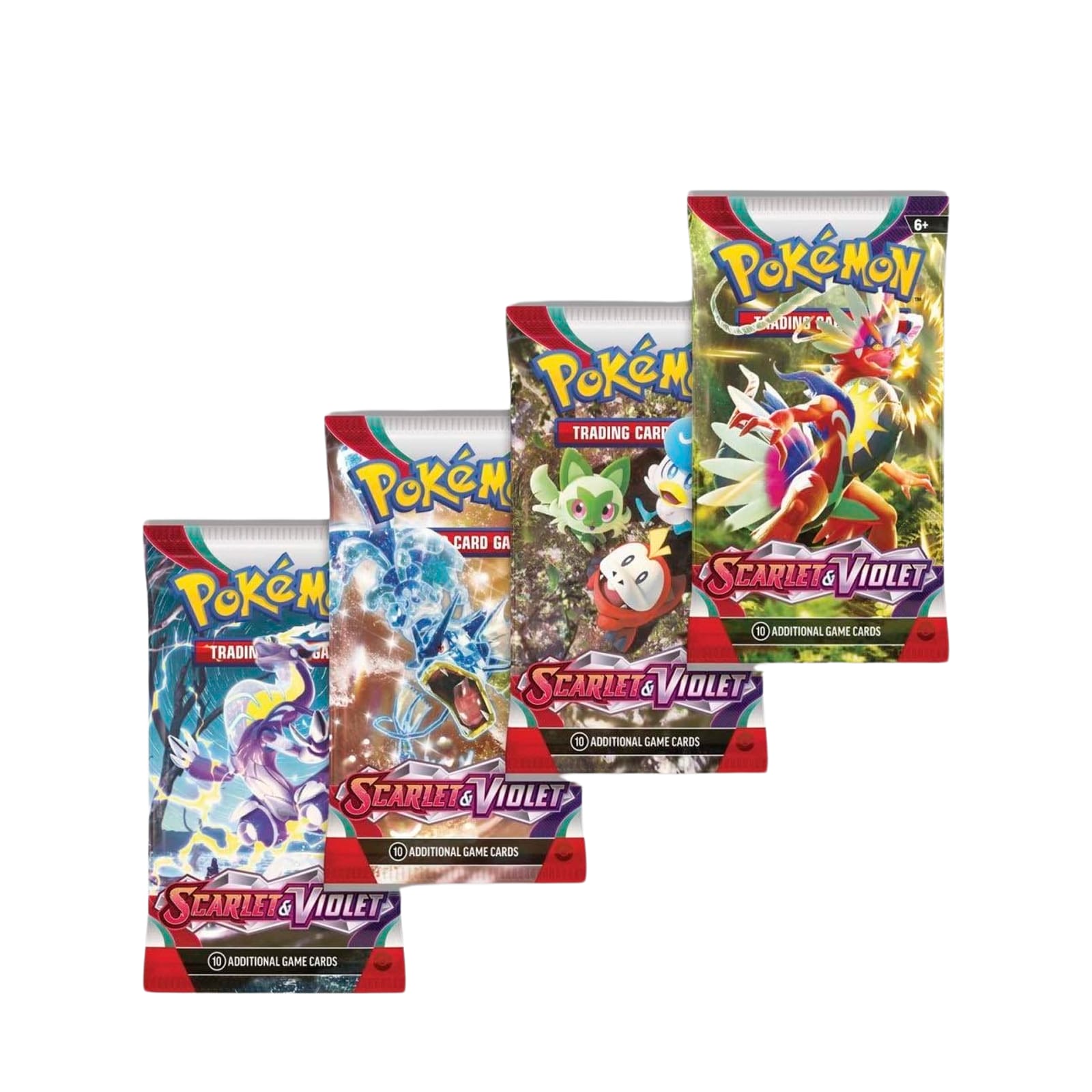 Scarlet & Violet Booster Pack - 10 Cards