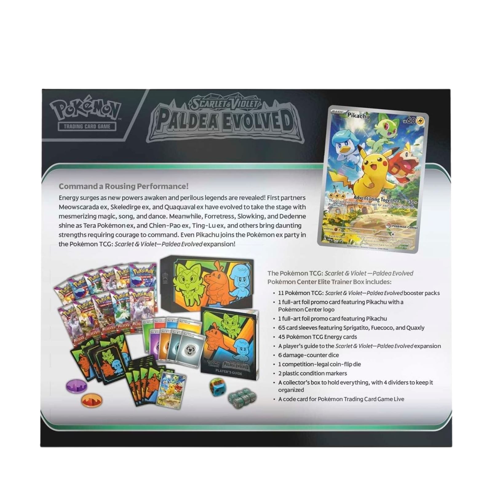 Scarlet & Violet Elite Trainer Box - Paldea Evolved