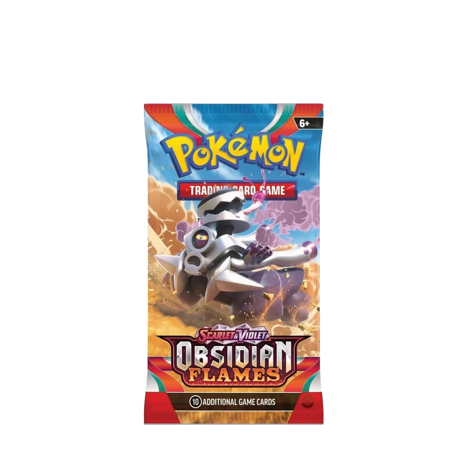 Scarlet & Violet Obsidian Flames Booster Pack - 10 Cards