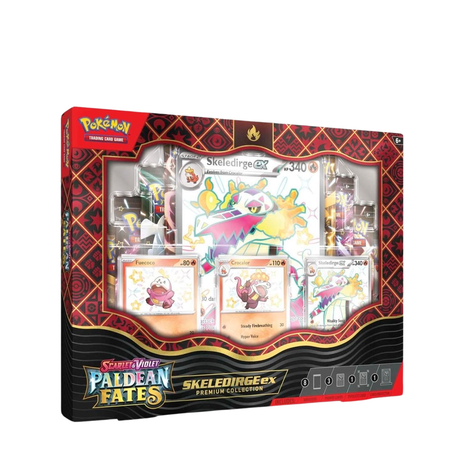 Scarlet & Violet - Paldean Fates Premium Collection - Skeledirge ex