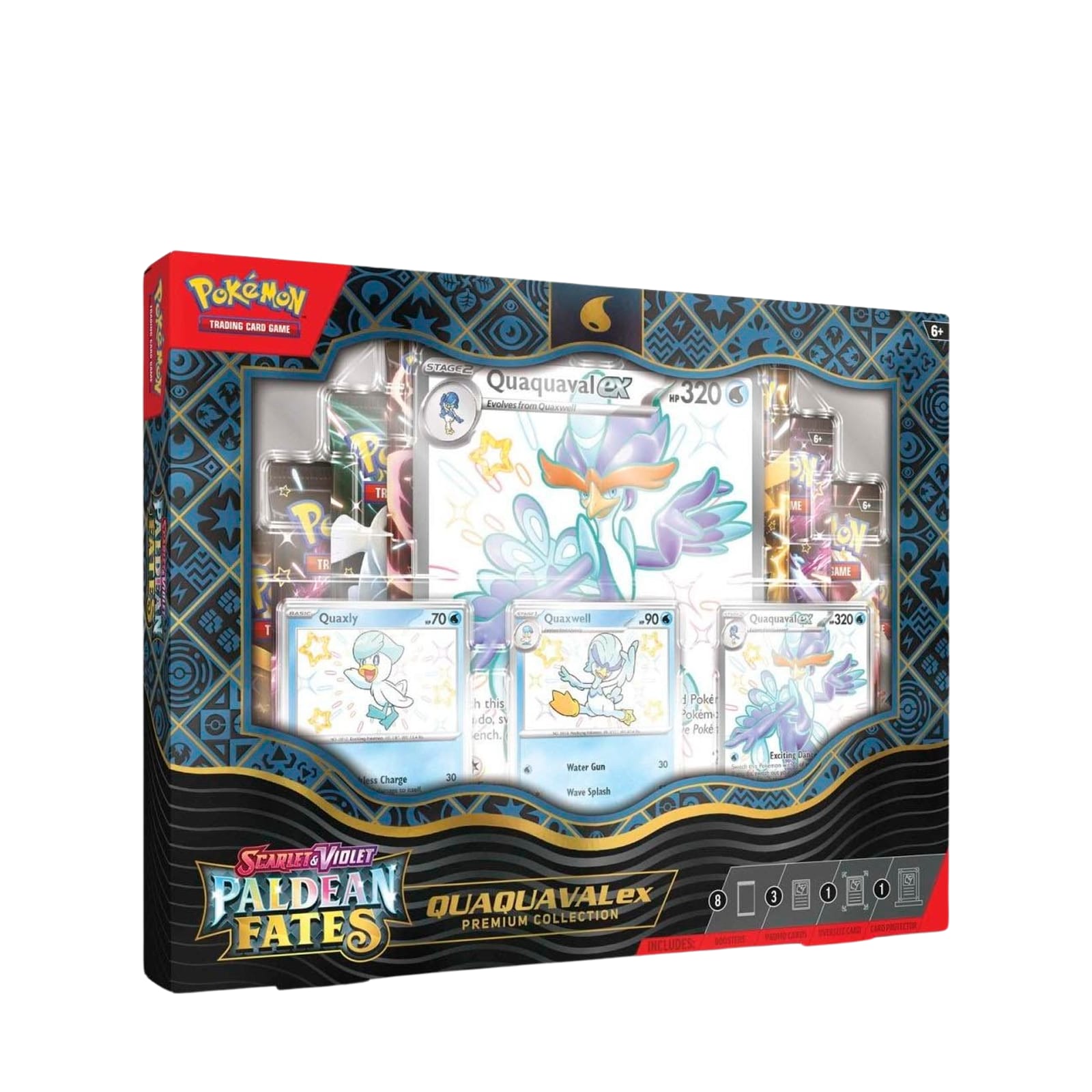 Scarlet & Violet - Paldean Fates Premium Collection - Quaquaval ex