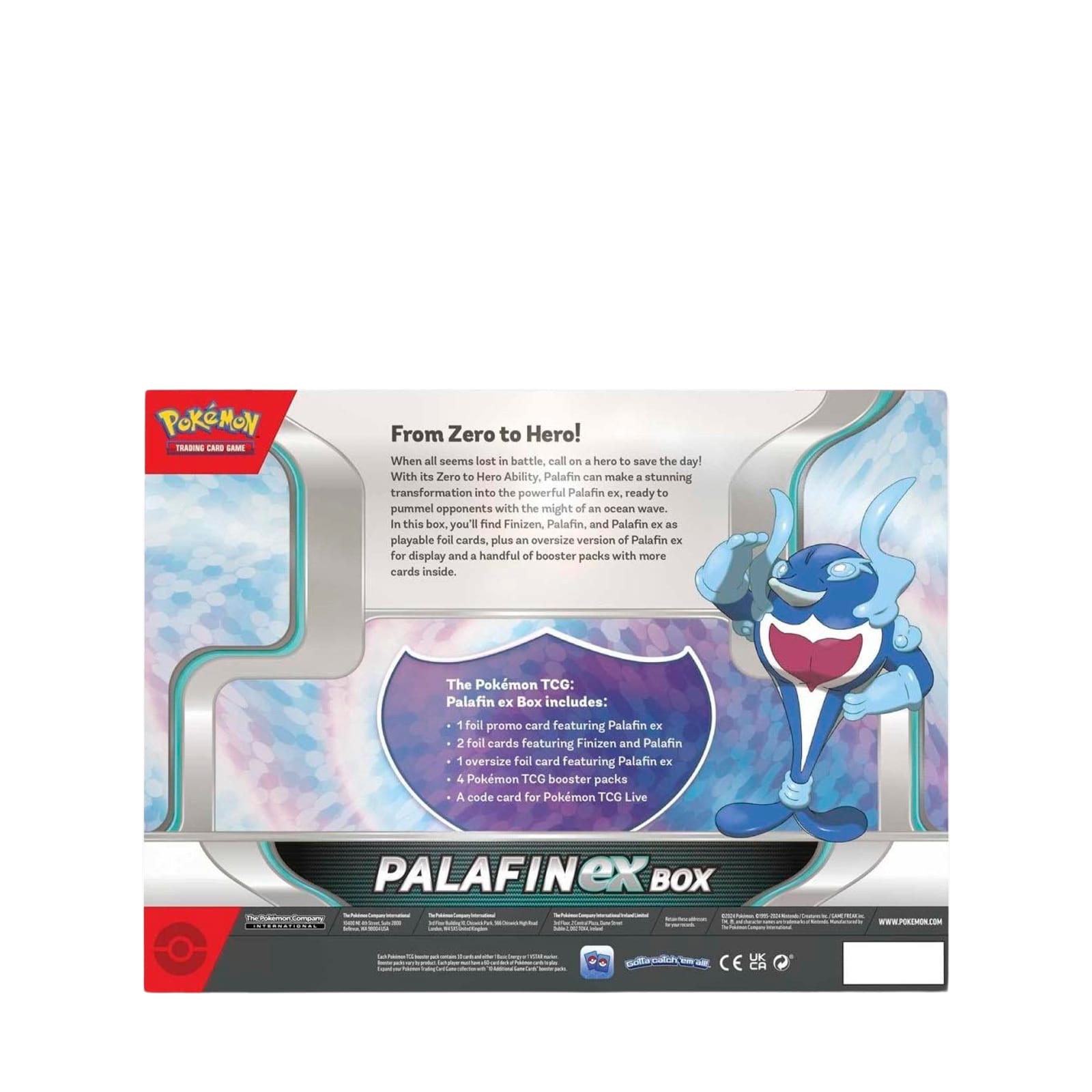 Palafin ex Box - 3 Foil Cards & 4 Booster Packs