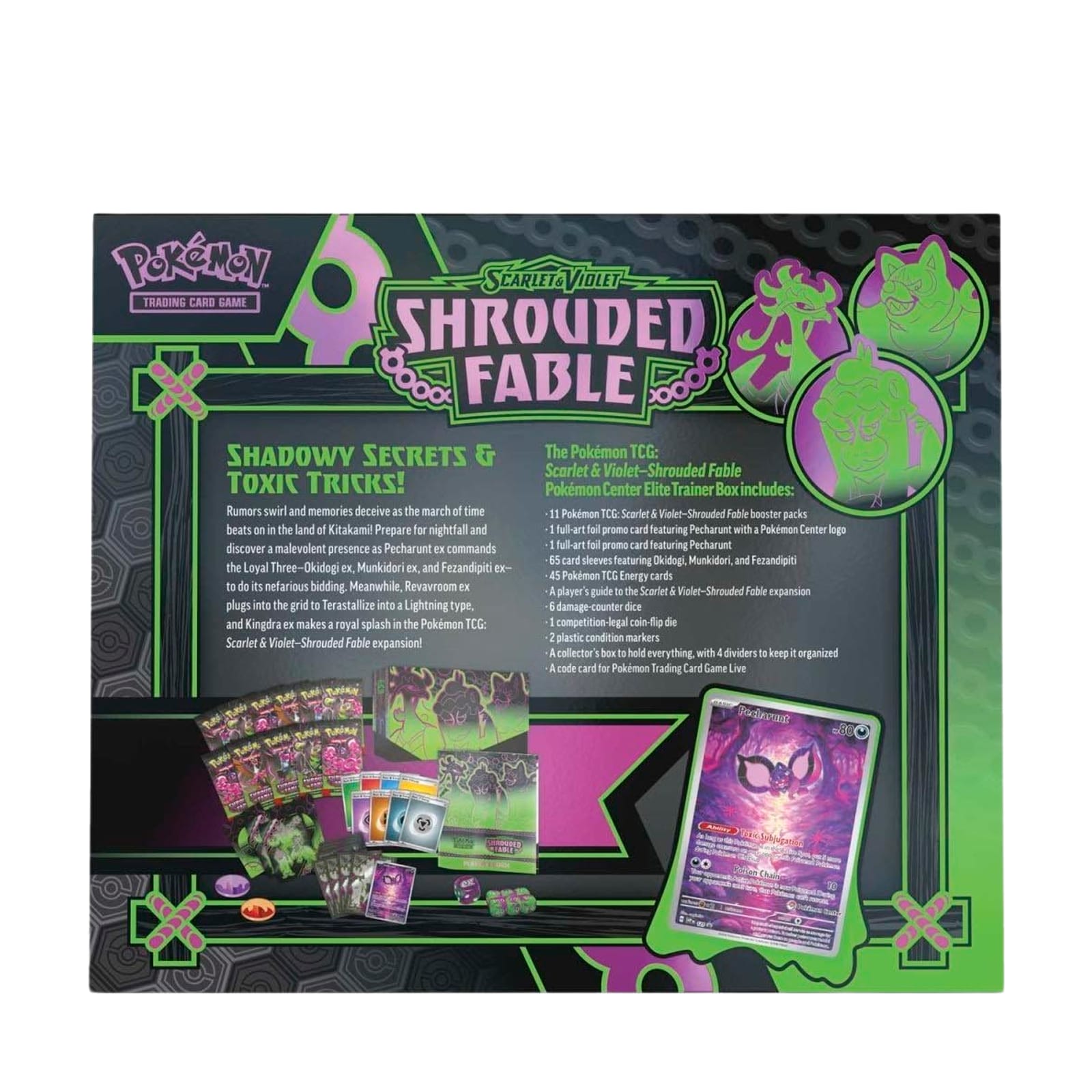 Scarlet & Violet Elite Trainer Box - Shrouded Fable