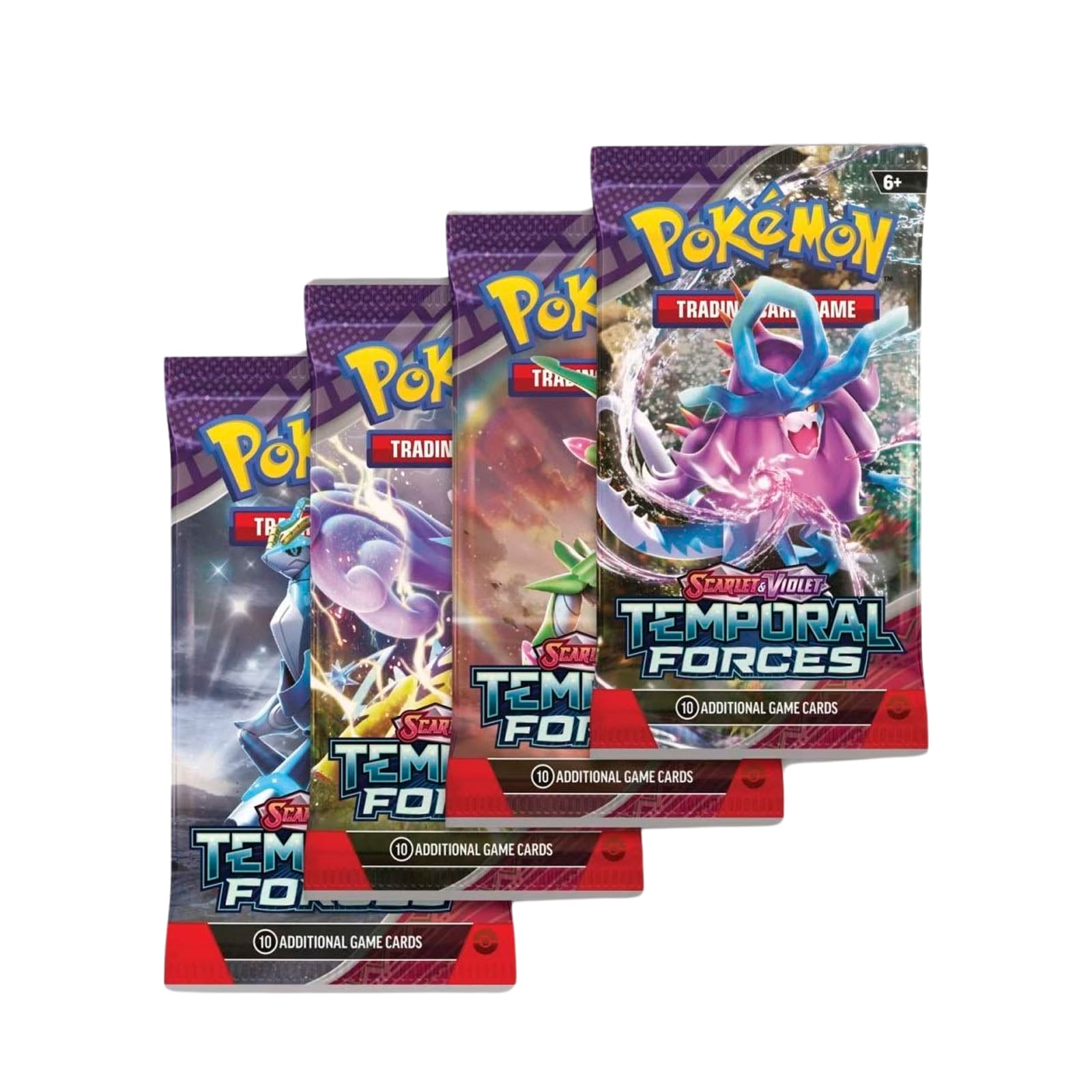 Scarlet & Violet Temporal Forces Booster Pack - 10 Cards