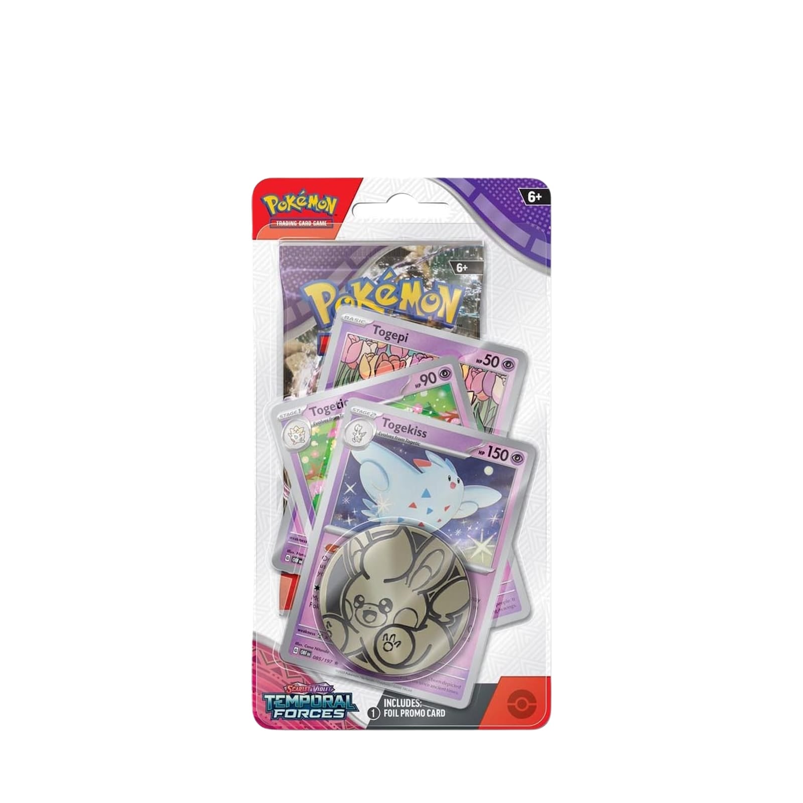 Scarlet & Violet Temporal Forces Premium Checklane - Togekiss