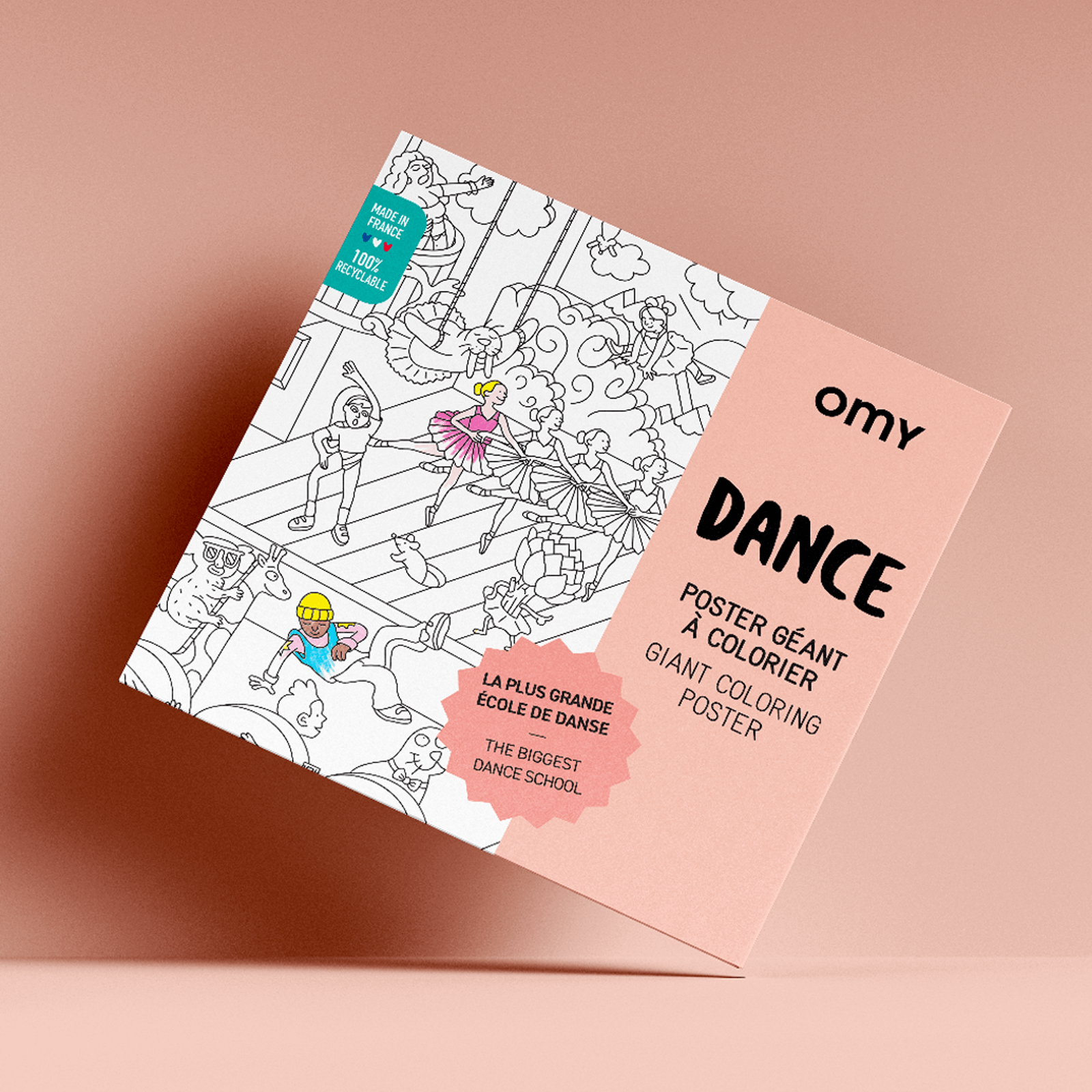 Colouring Poster - Dance