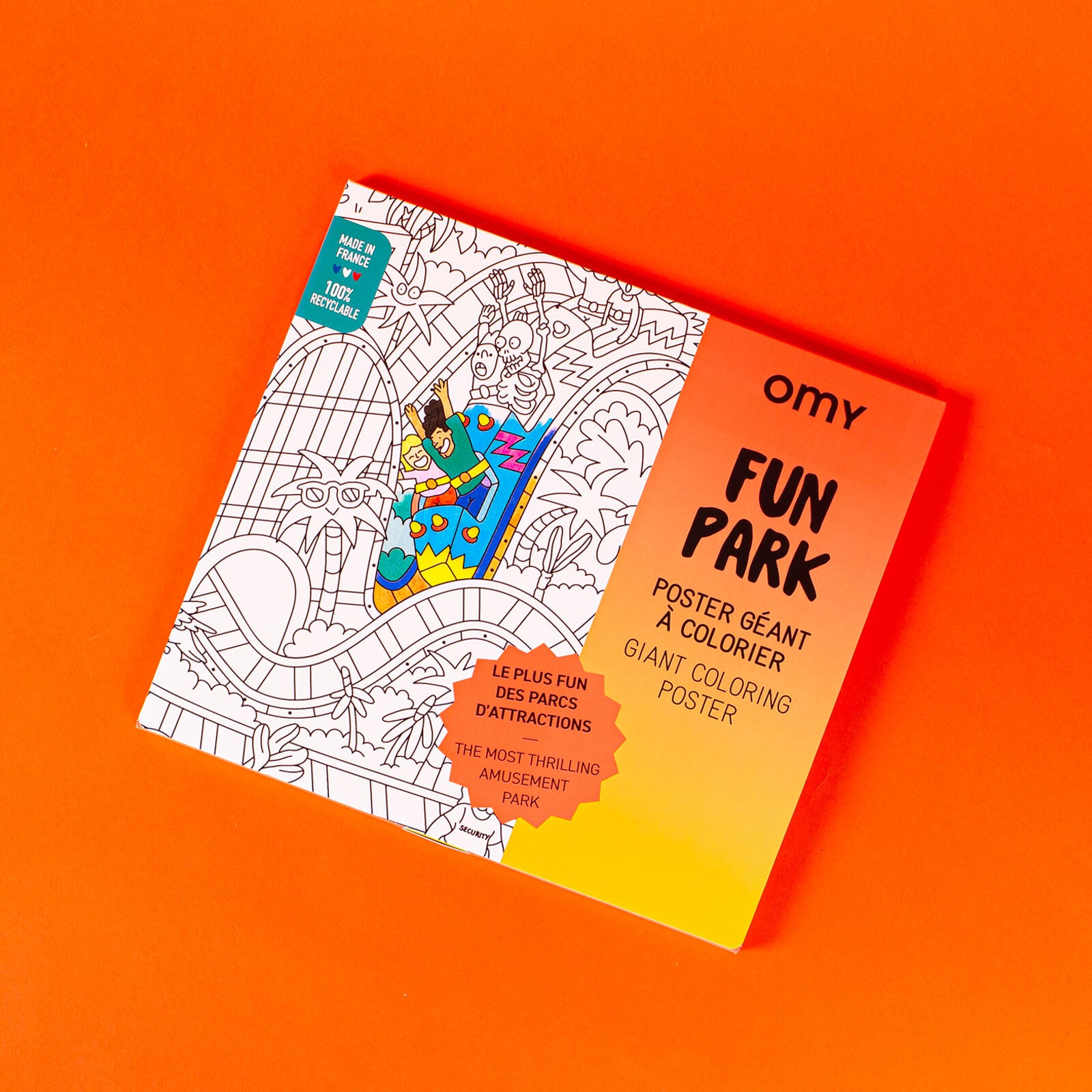Colouring Poster - Fun Park