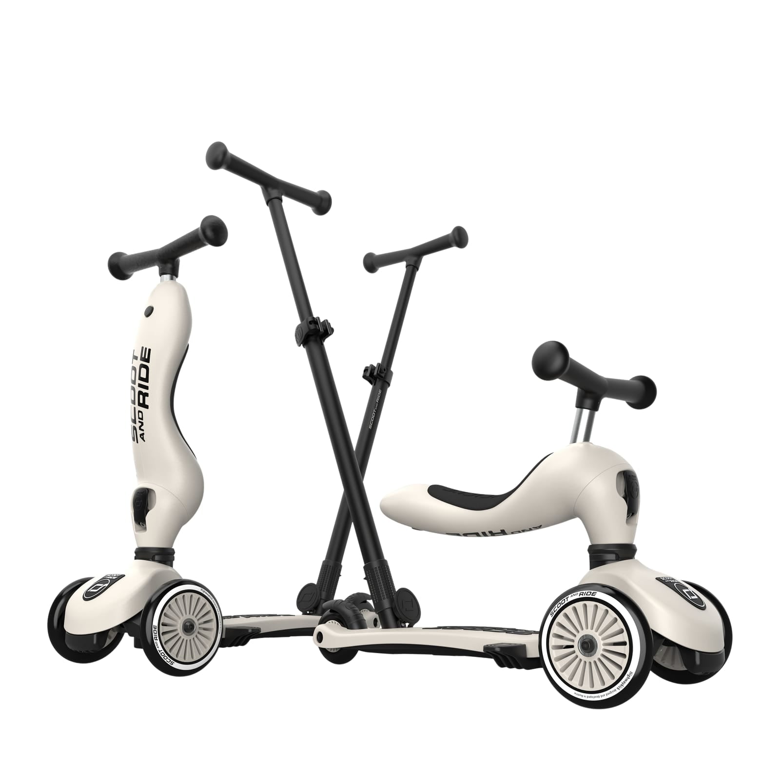 Highwaykick 1 Scooter - Push and Go - Ash