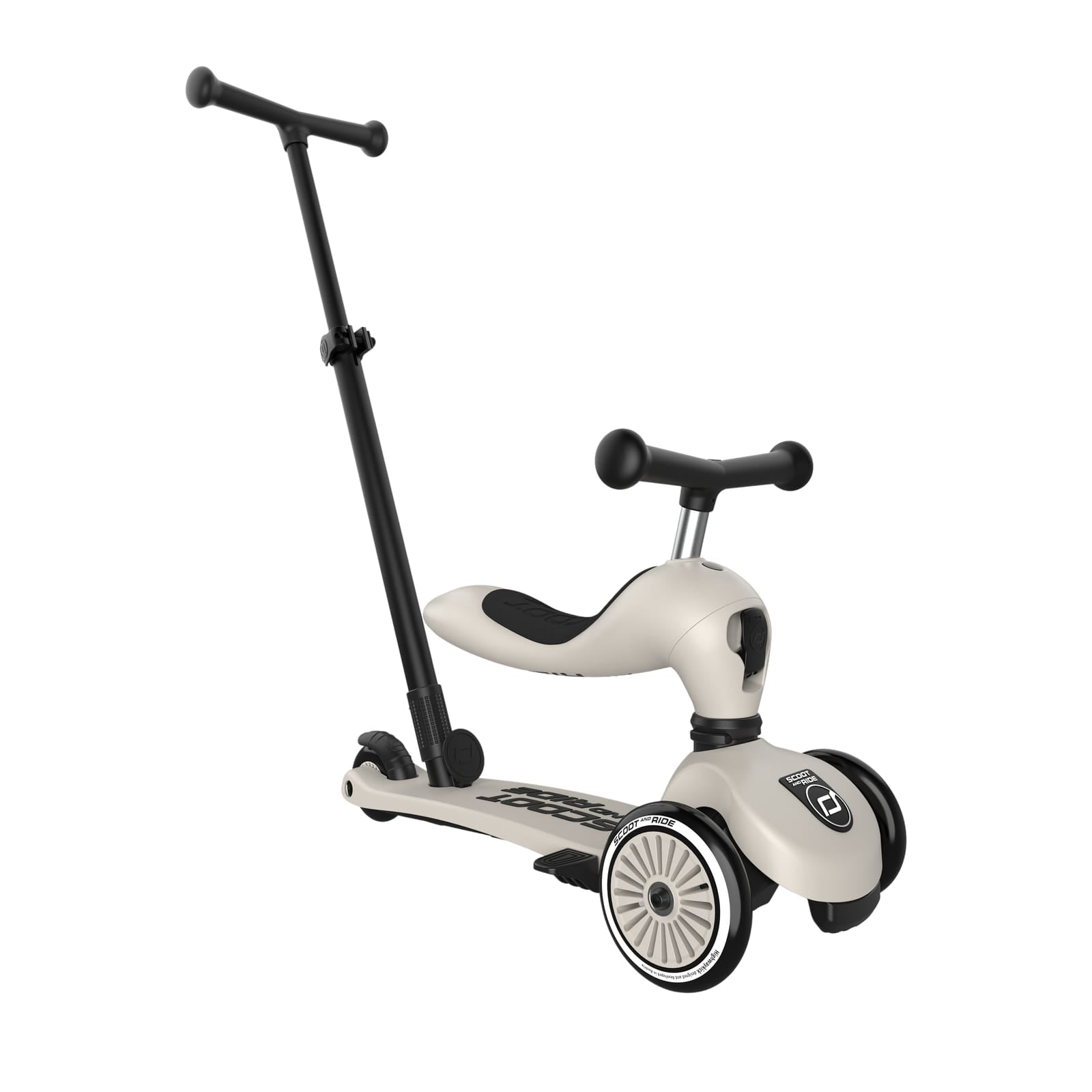Highwaykick 1 Scooter - Push and Go - Ash