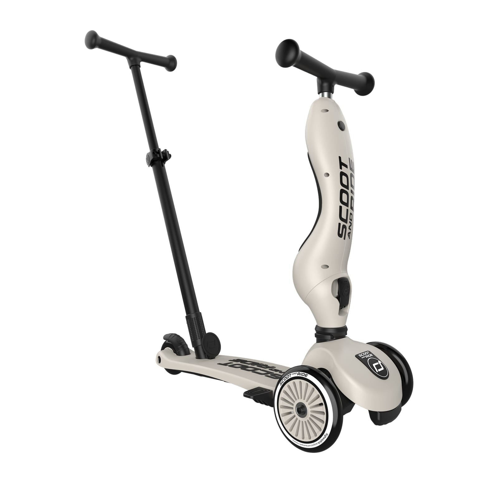 Highwaykick 1 Scooter - Push and Go - Ash
